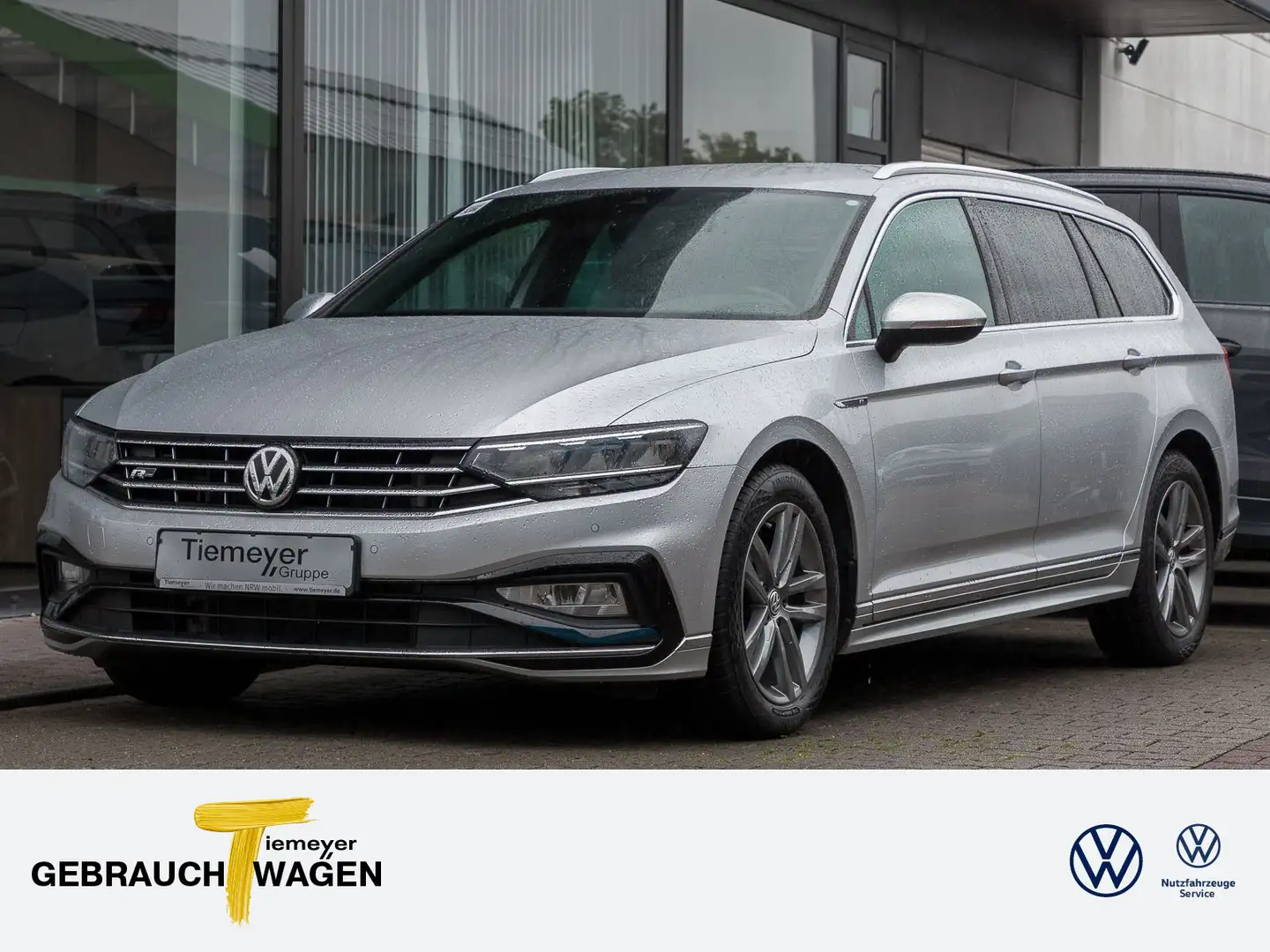 Volkswagen Passat Variant 2.0 TDI DSG R-LINE AHK LEDER NAVI Silber - 1