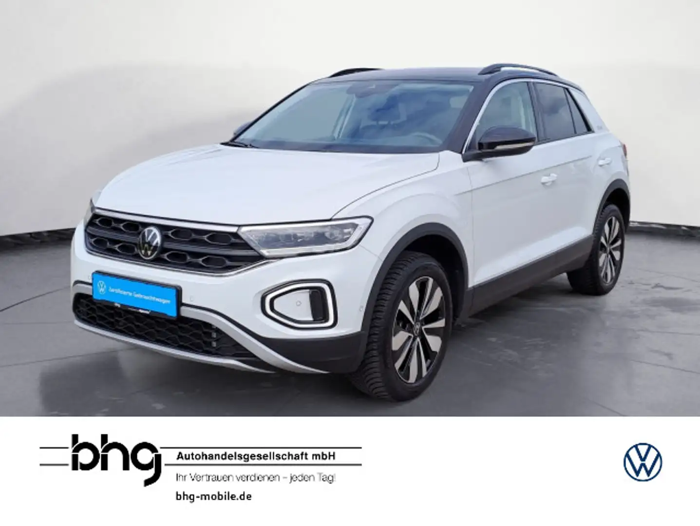 Volkswagen T-Roc 2.0 TDI DSG Climatronic ACC Assist LED DAB Weiß - 1