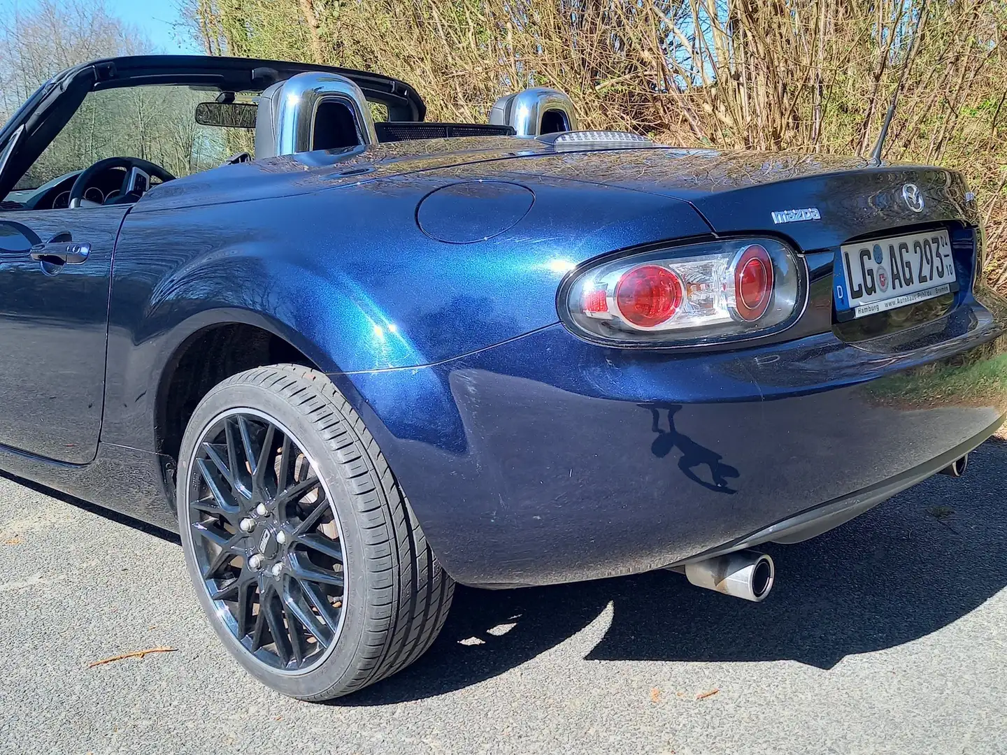 Mazda MX-5 MX-5 1.8 MZR Roadster Coupe Energy Modrá - 2