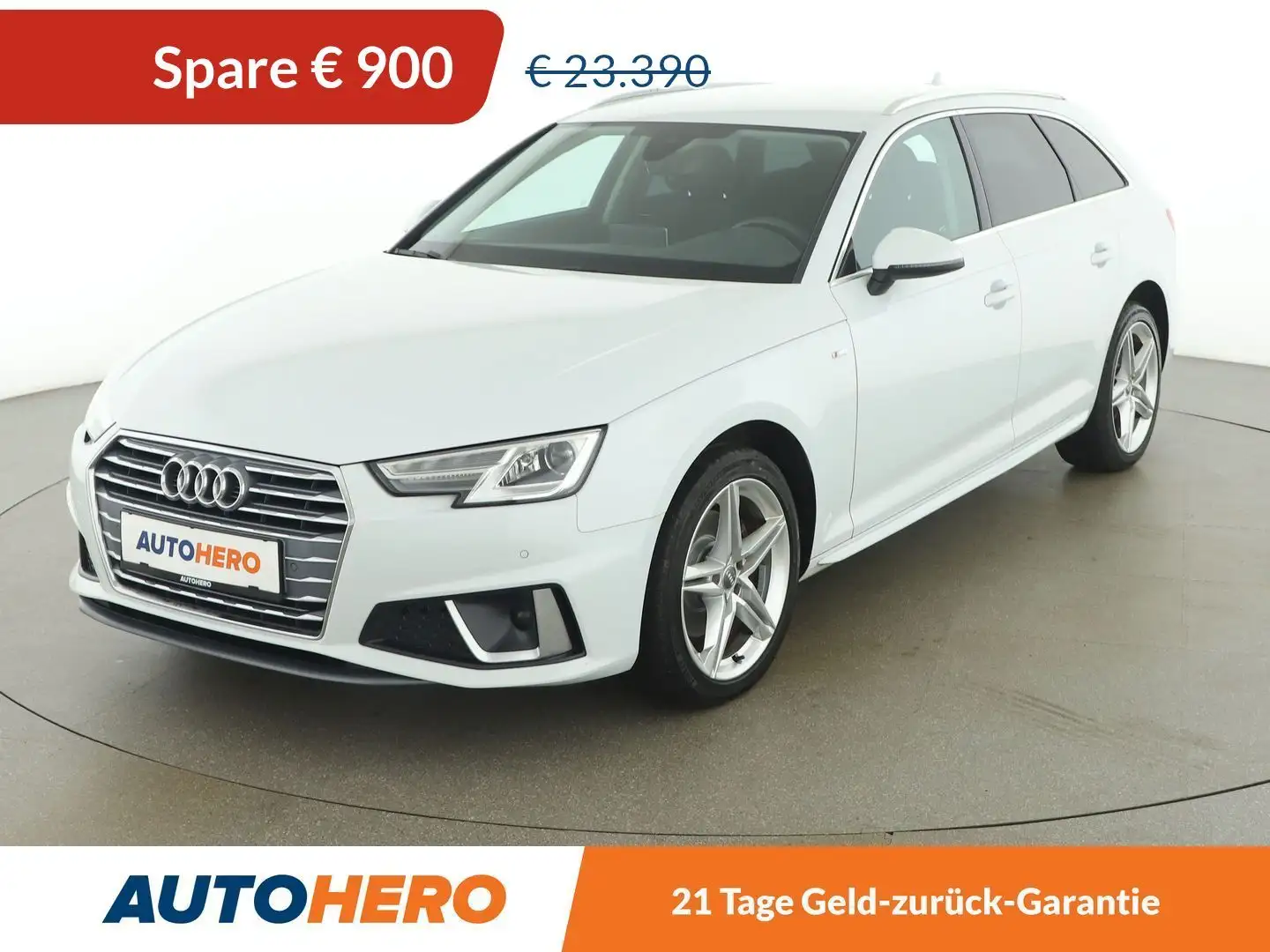 Audi A4 35 TDI Sport S line Weiß - 1