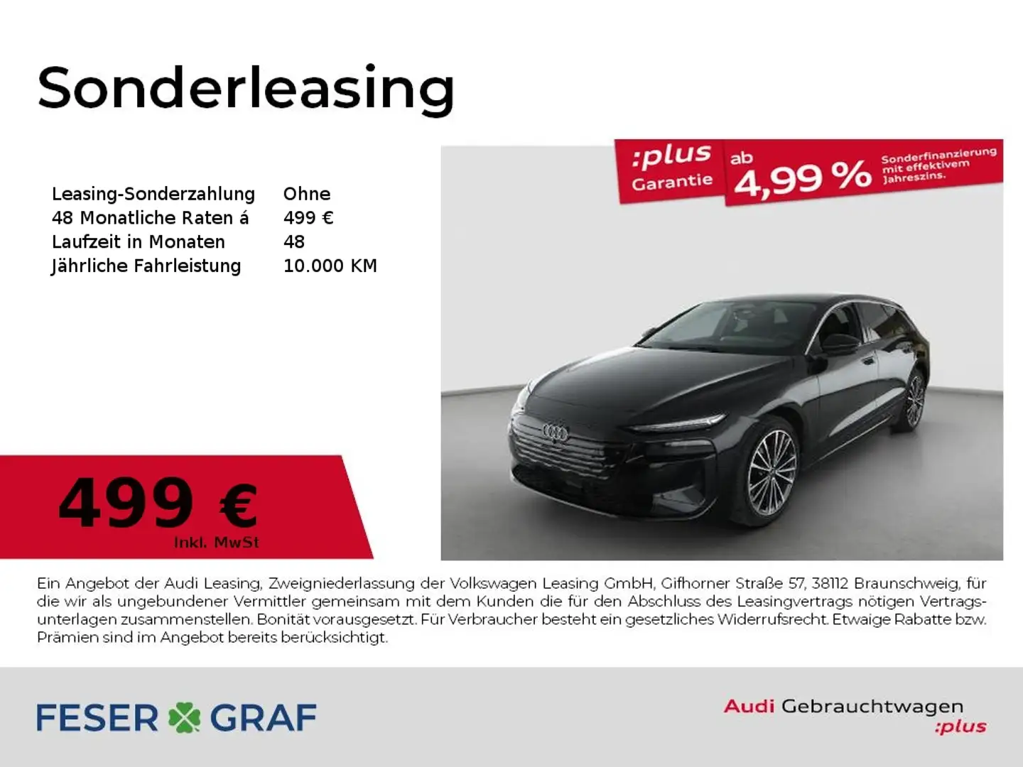 Audi A6 Avant e-tron Matrix,Tech+,Navi+,AZV,20",ACC Schwarz - 1