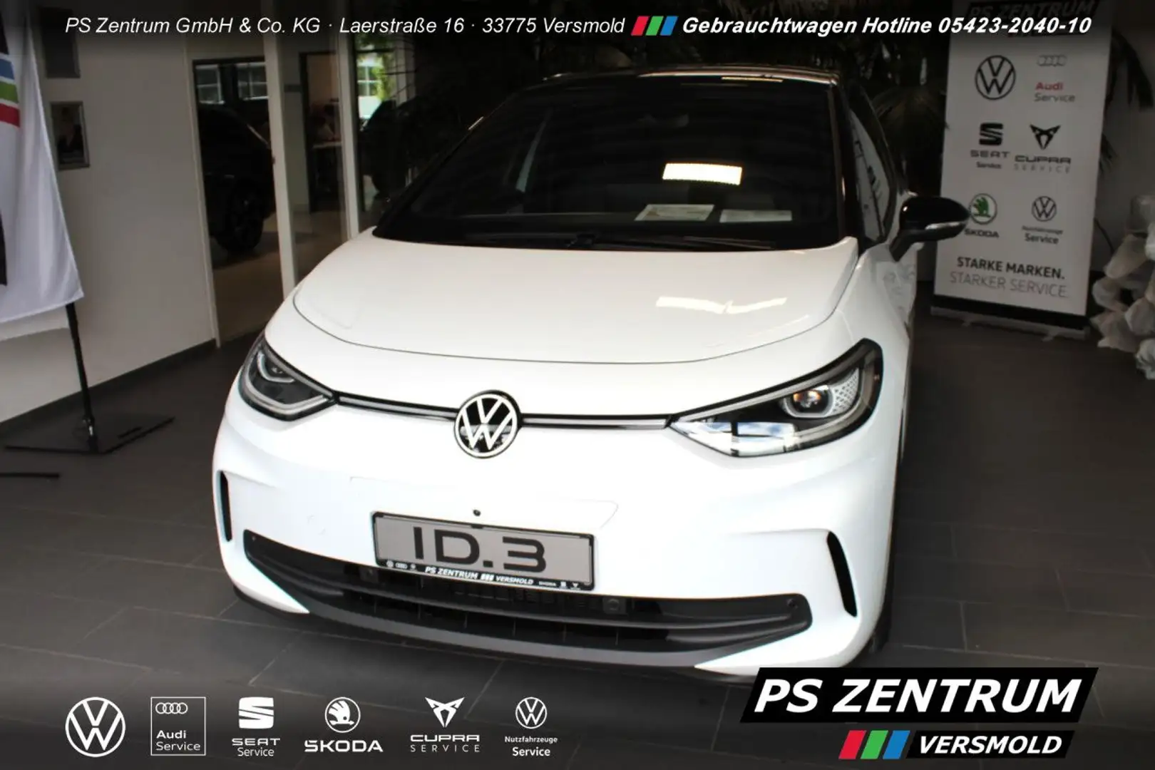 Volkswagen ID.3 Pure Goal GJR WPU RFK Matrix Bluetooth Navi Weiß - 2