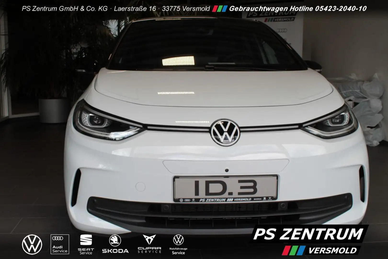 Volkswagen ID.3 Pure Goal GJR WPU RFK Matrix Bluetooth Navi Weiß - 1