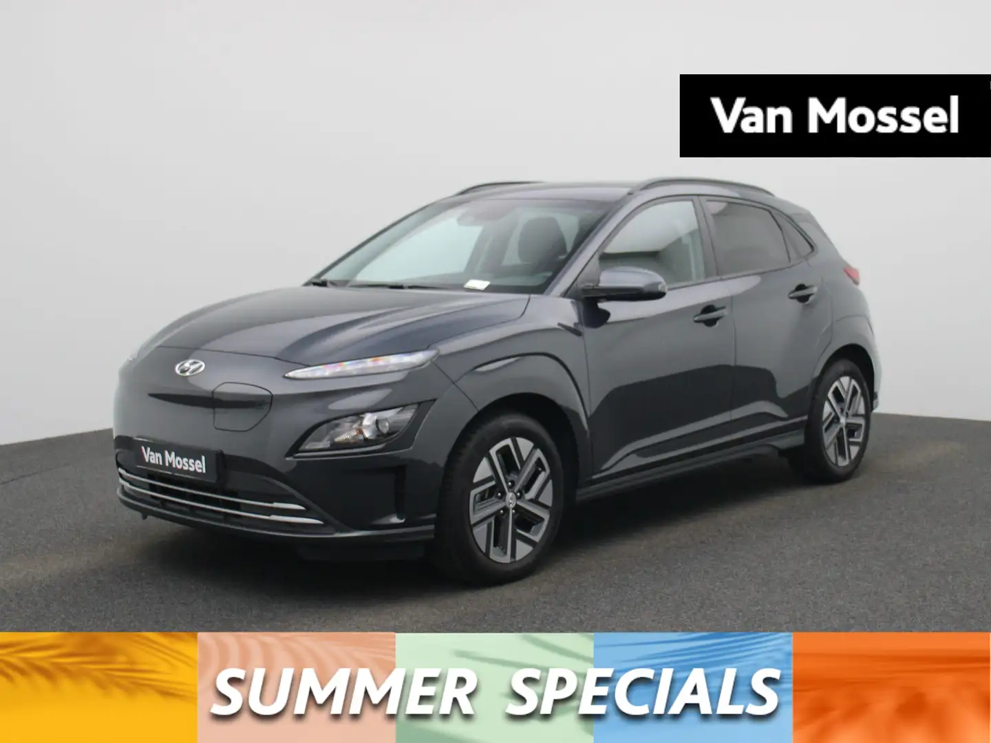 Hyundai KONA EV Fashion 39 kWh Gris - 1