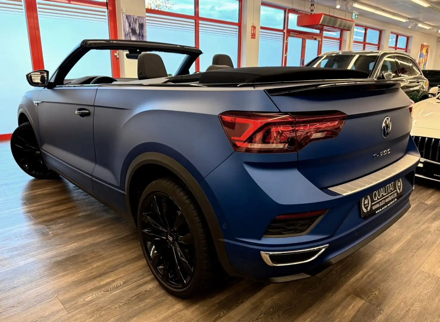 Volkswagen T-Roc Cabriolet R-Line DSG Nappa Leder Navi 1A Blau - 2