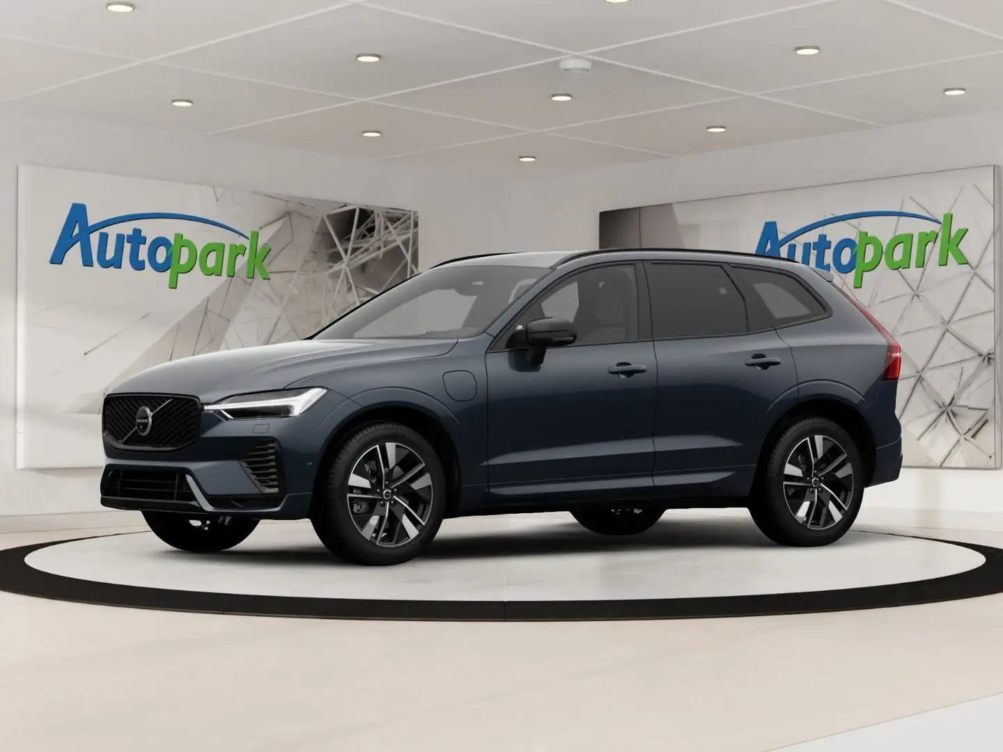 Volvo XC60 Plus, T6 AWD Plug-in Hybrid, Elektrisch/Benzin, Da Blau - 1