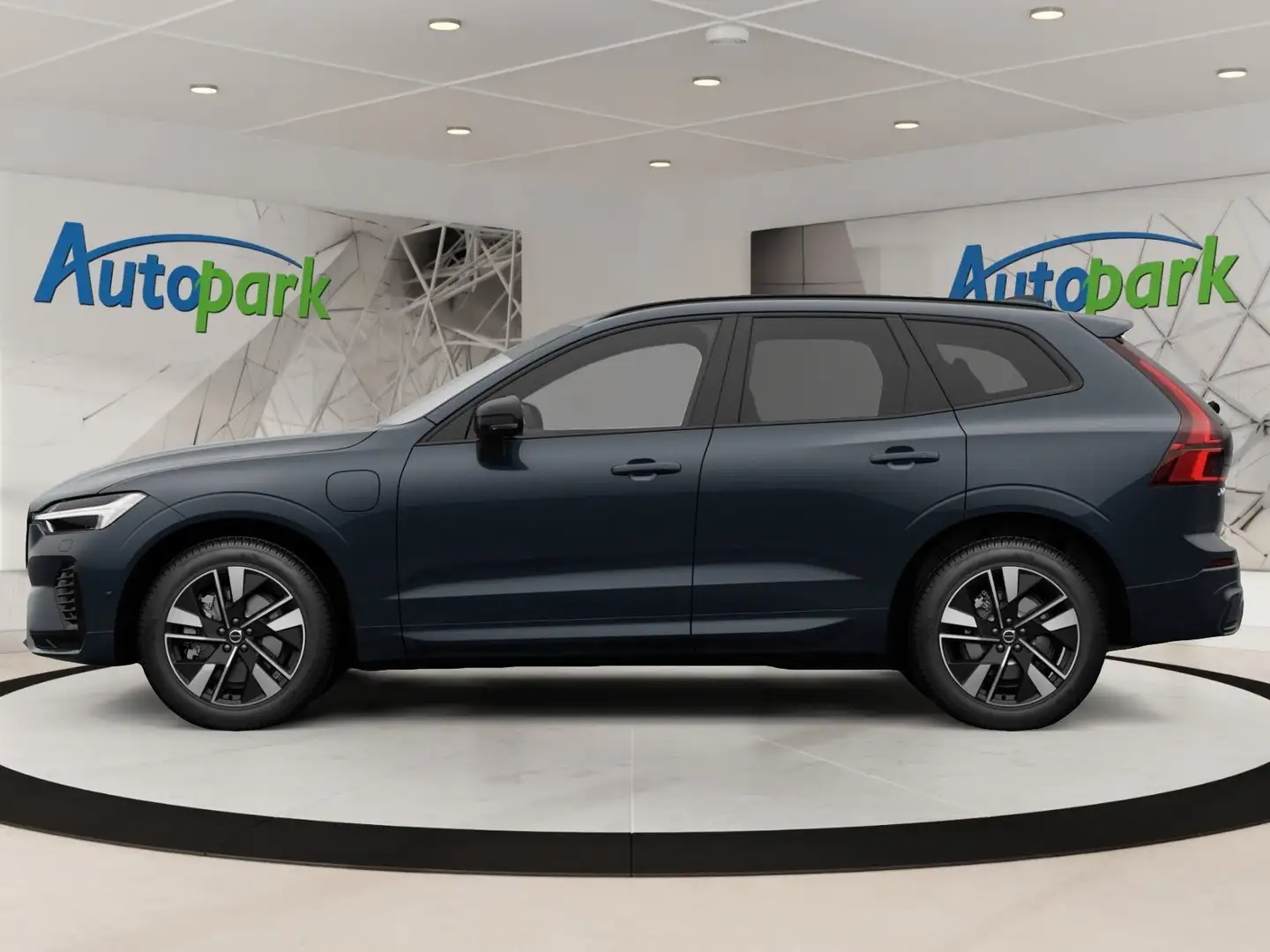 Volvo XC60 Plus, T6 AWD Plug-in Hybrid, Elektrisch/Benzin, Da Blau - 2