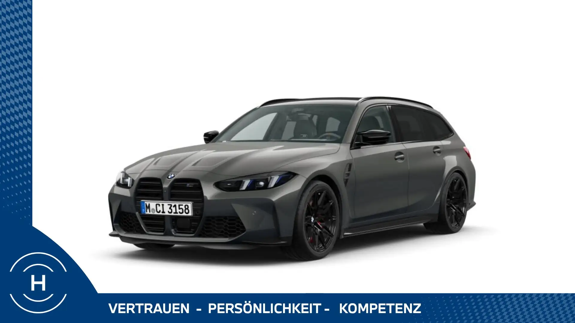 BMW M3 Competition M xDrive *Head-Up / Carbon / LED* Grau - 1