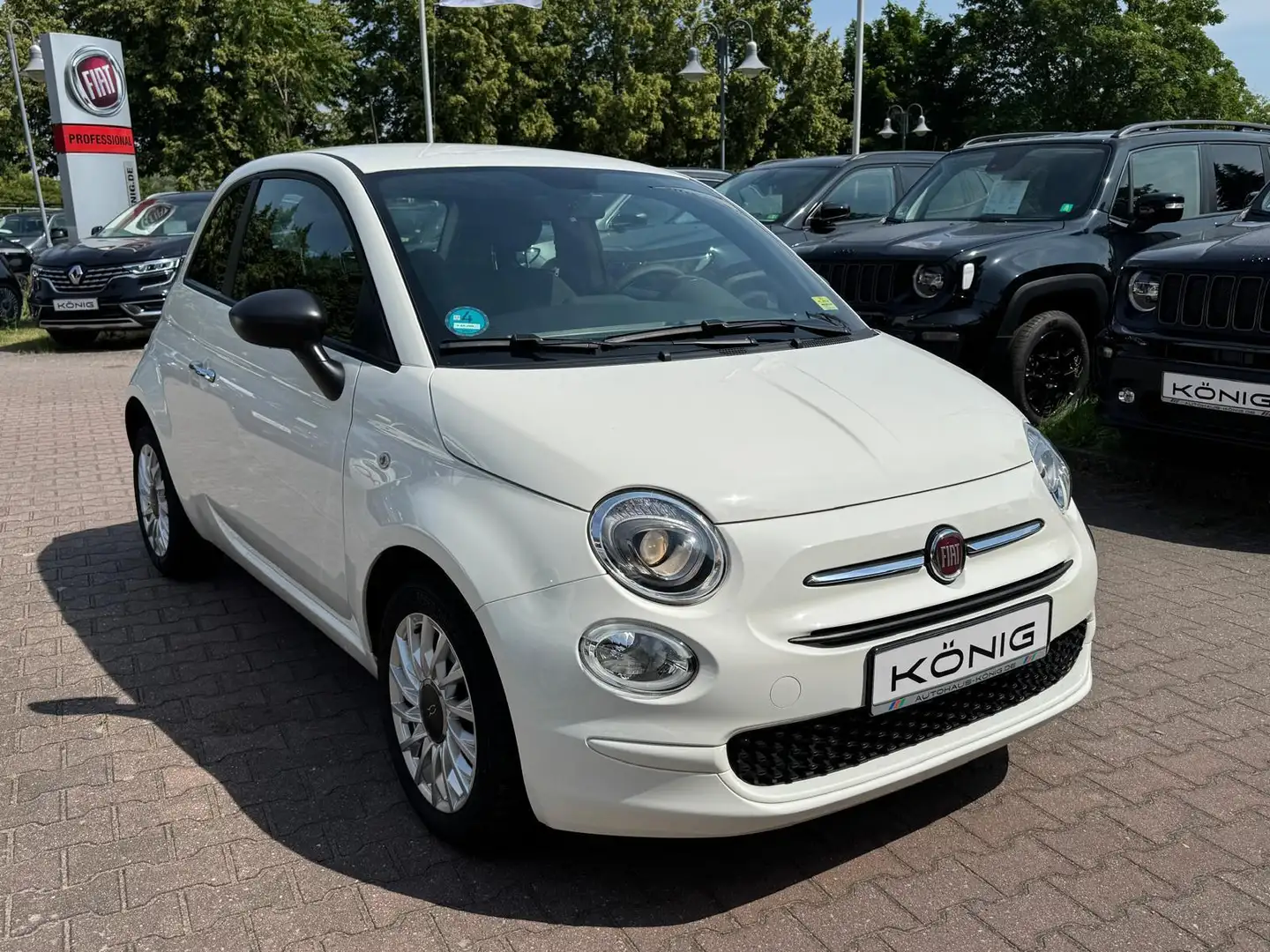 Fiat 500 1.0 GSE Last Edition Klima & Sound Weiß - 2