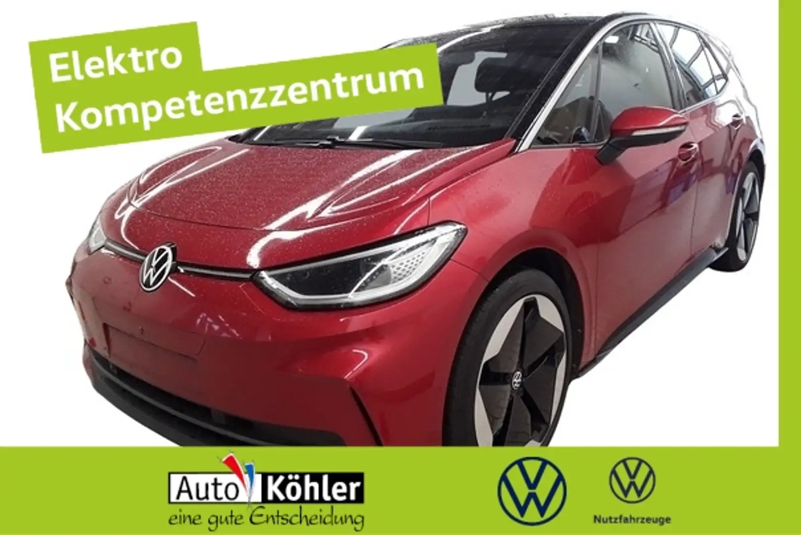 Volkswagen ID.3 .3 Pro S Matrix/CCS/CarPlay/360/ACC/HUD/Kamera Rot - 1