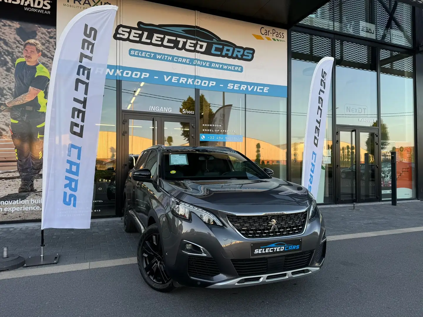Peugeot 5008 BlueHDi GT Line  Business-Pack Grijs - 1