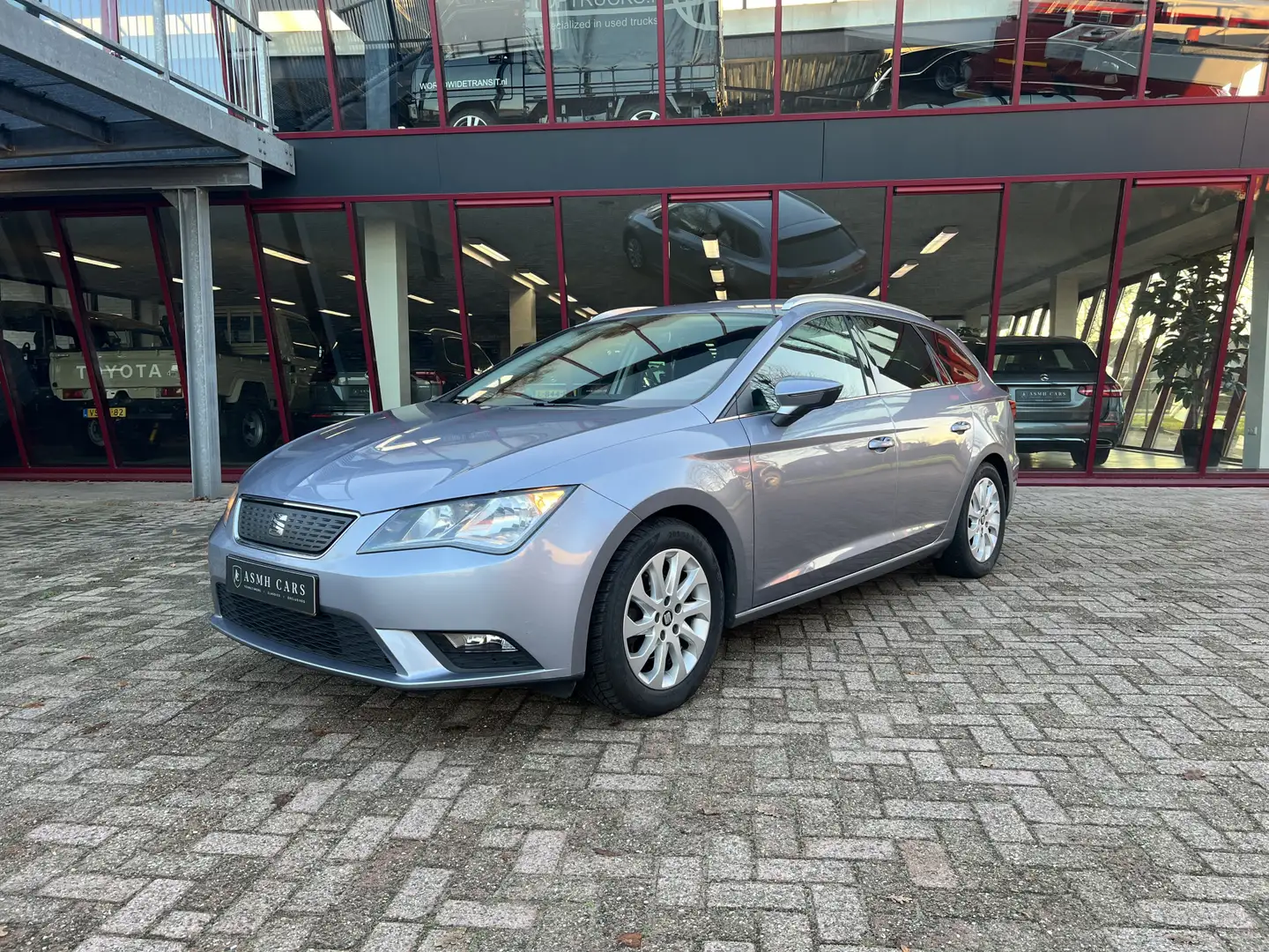 SEAT Leon ST 1.0 EcoTSI Style Connect | Trekhaak | Winterwie Gris - 1