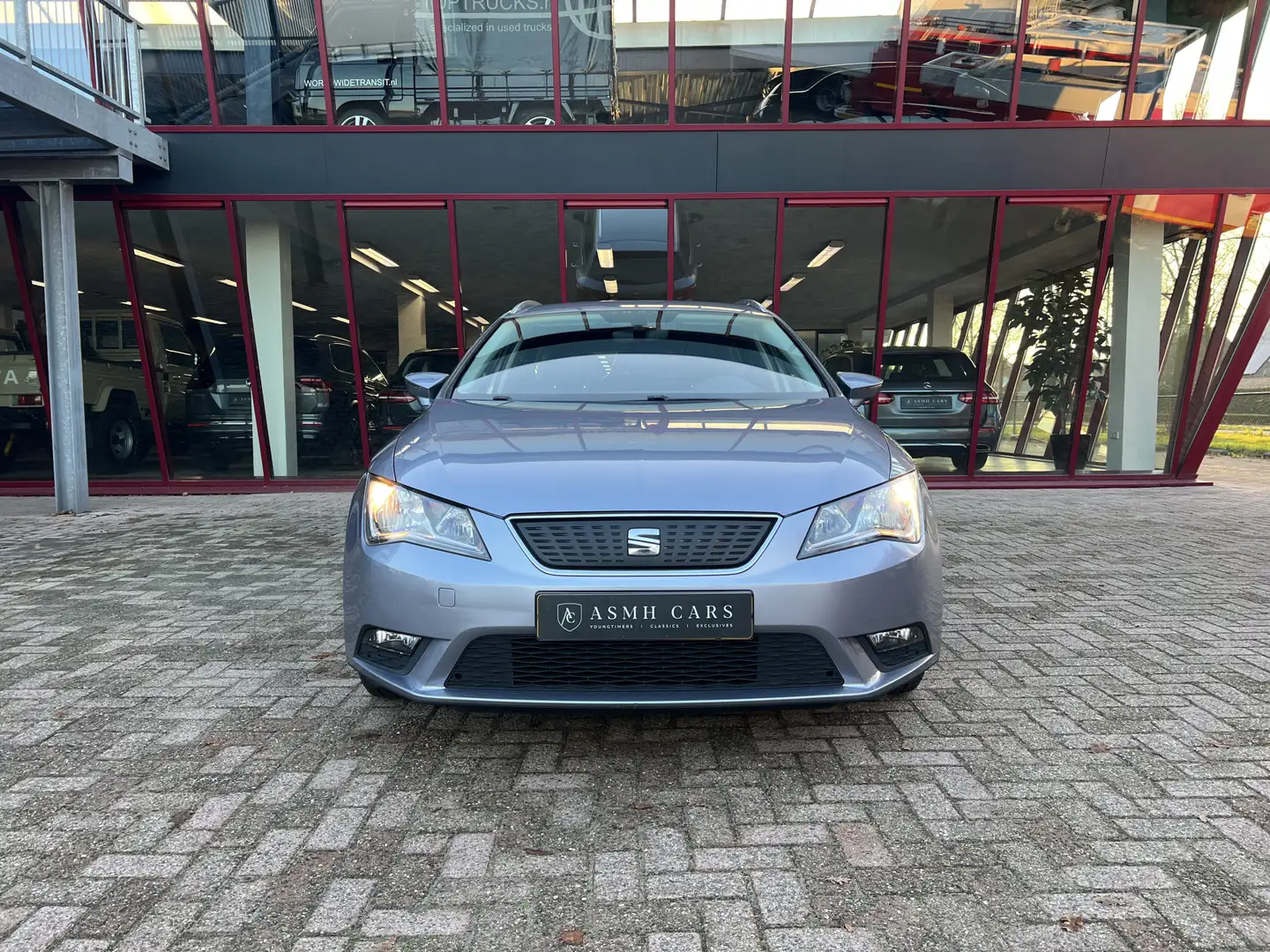 SEAT Leon ST 1.0 EcoTSI Style Connect | Trekhaak | Winterwie Gris - 2