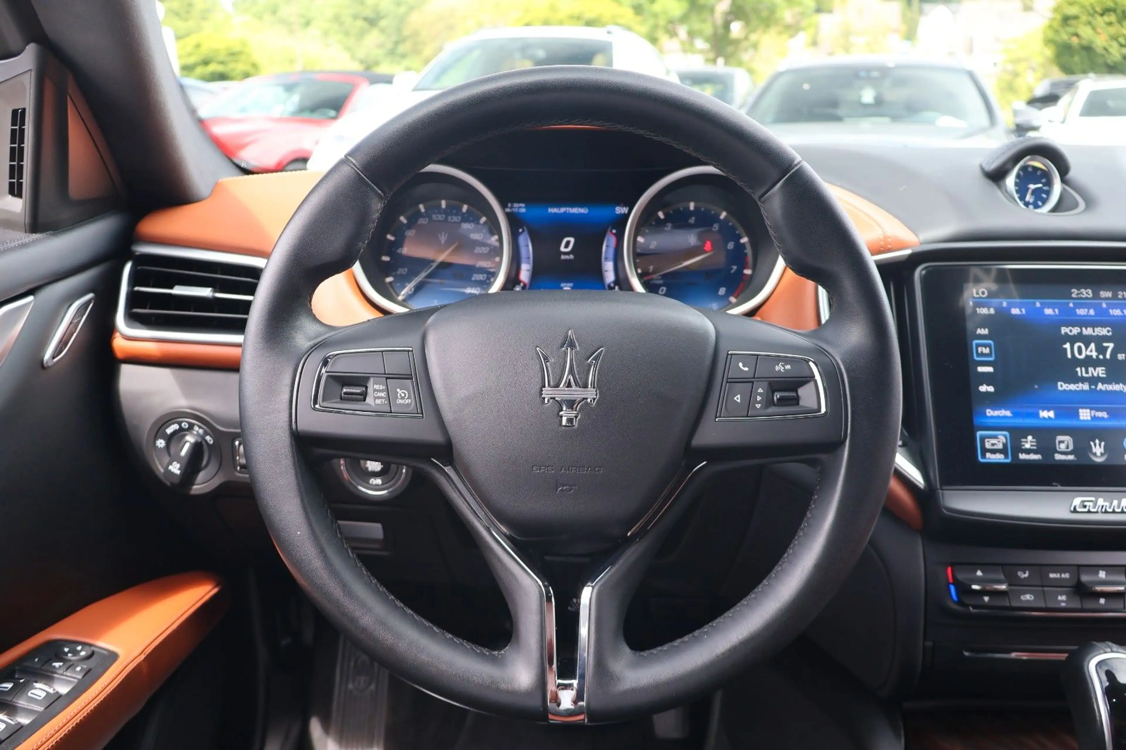 Maserati Ghibli S Q4 V6 3.0L TROFEO OPTIK/CARPLAY/H&K/RFK — photo 15