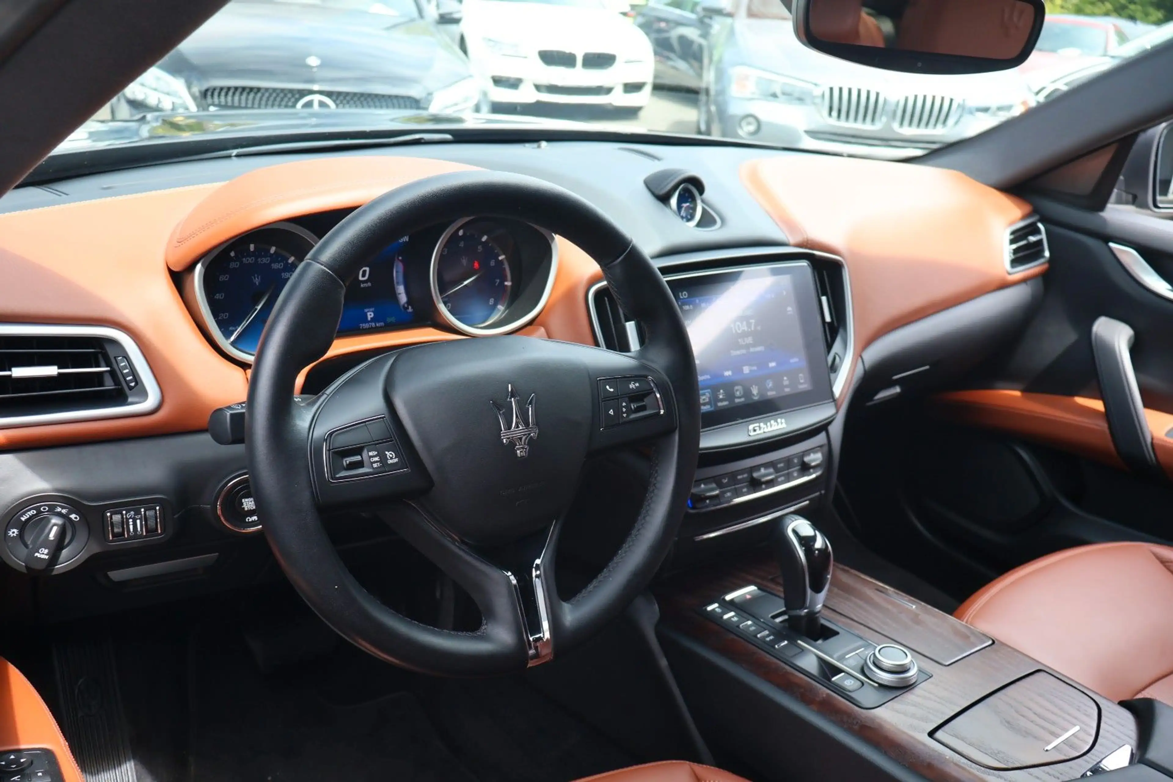 Maserati Ghibli S Q4 V6 3.0L TROFEO OPTIK/CARPLAY/H&K/RFK — photo 14