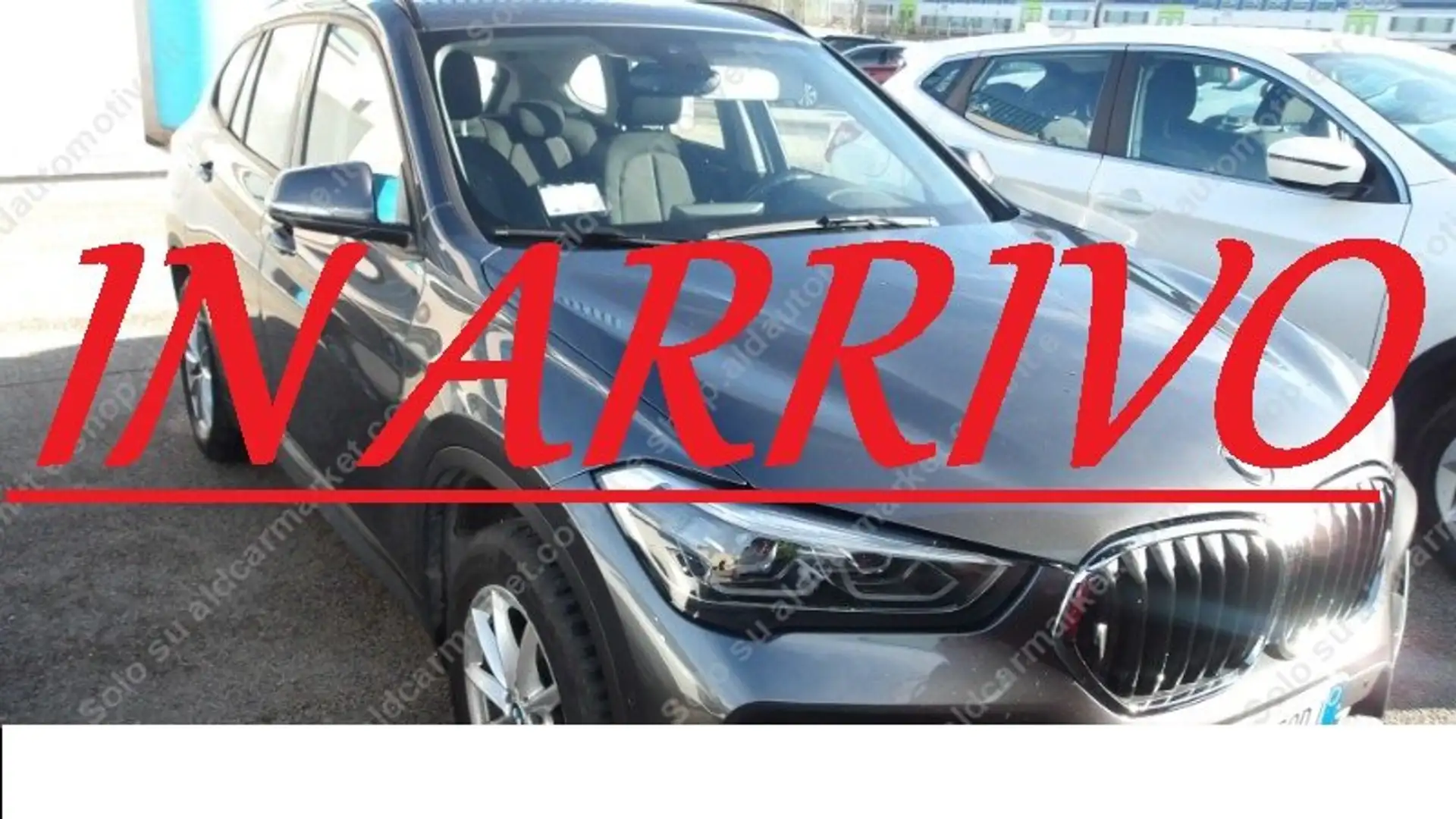 BMW X1 sdrive18d 150cv Autom. *FULL OPT.* pari al NUOVO Gris - 1