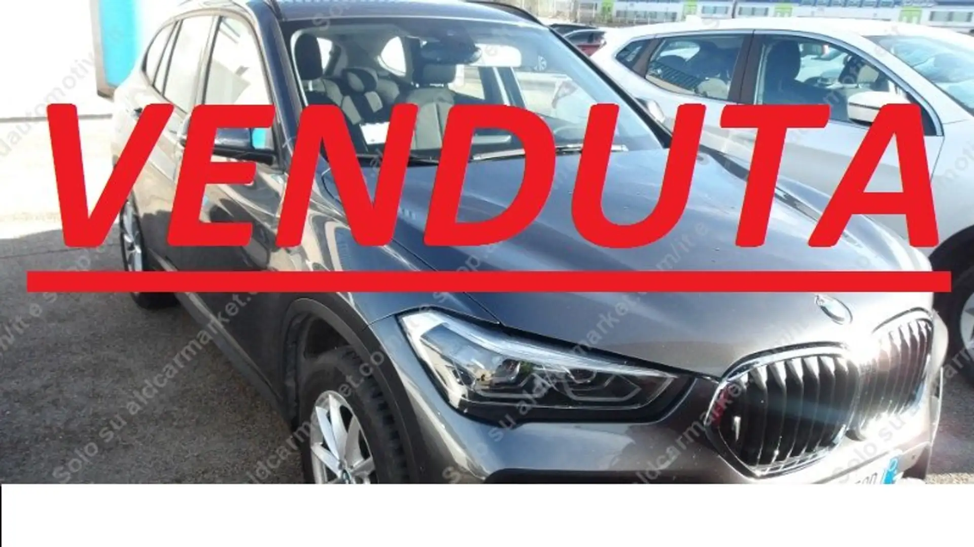 BMW X1 sdrive18d 150cv Autom. *FULL OPT.* pari al NUOVO Gris - 1