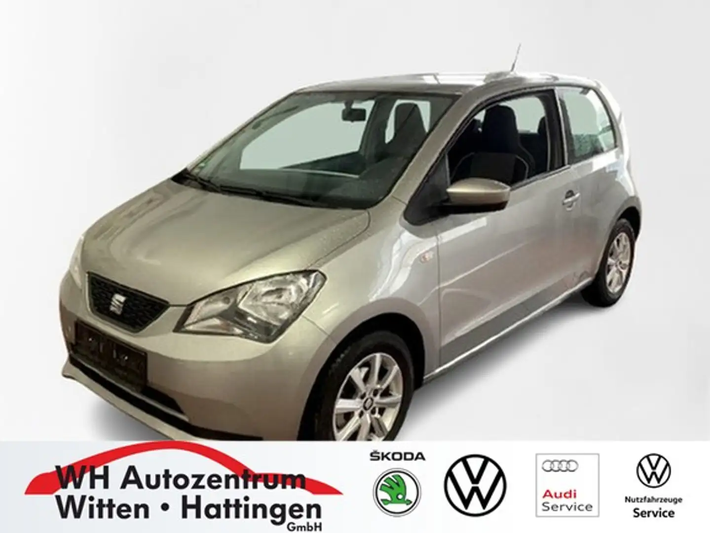 SEAT Mii 1.0 Chic KLIMA SERVO ZV RCD Zilver - 1