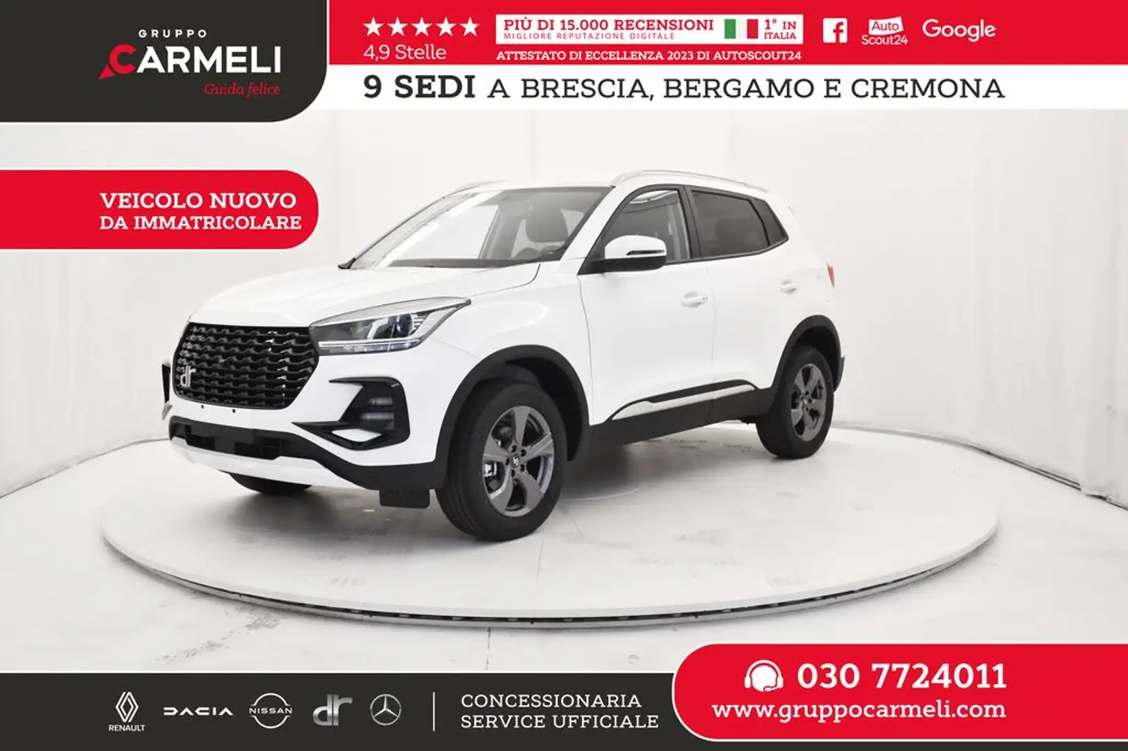 DR Automobiles DR5.0 1.5 Unica 116cv - PROMO FIN. Bianco - 1