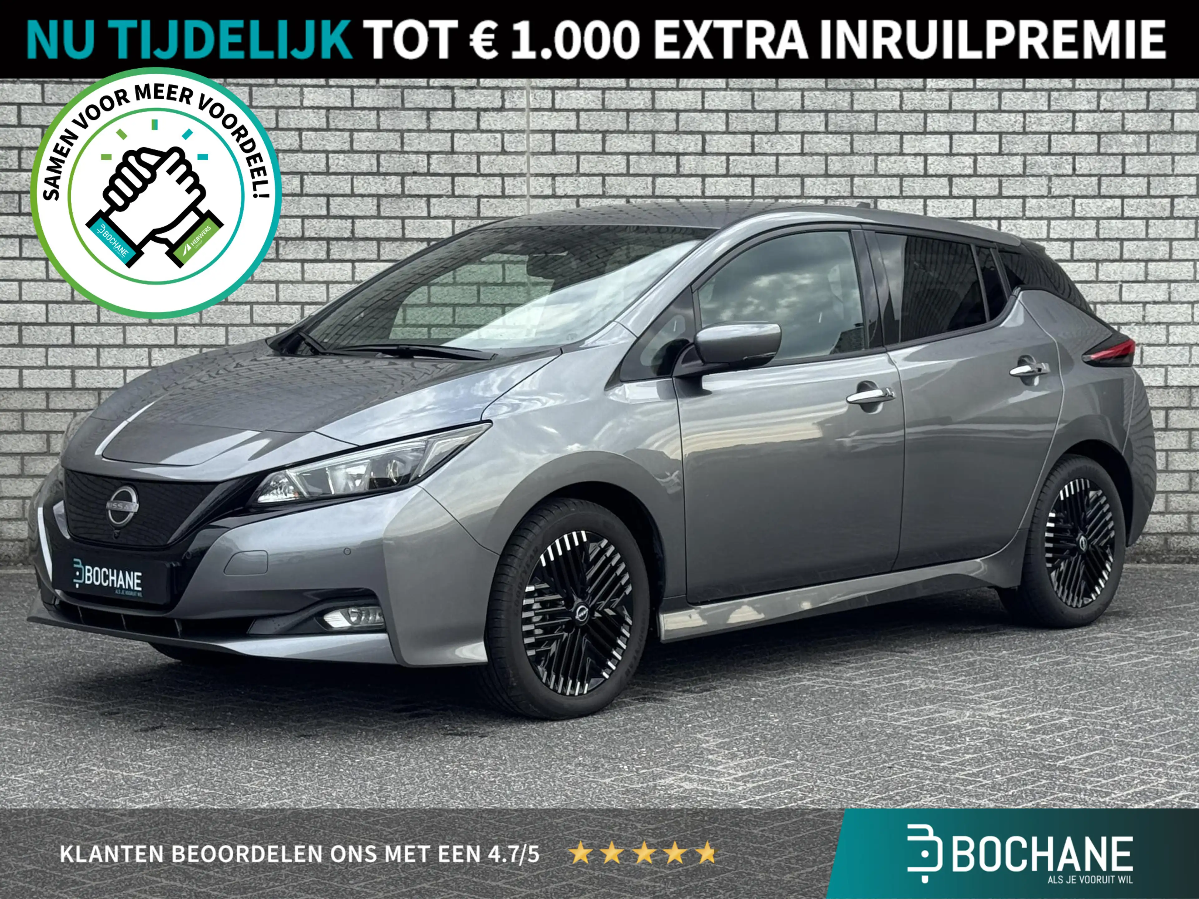 Nissan Leaf N-Connecta 39 kWh | SoH 93% | Navigatie | Stoel +