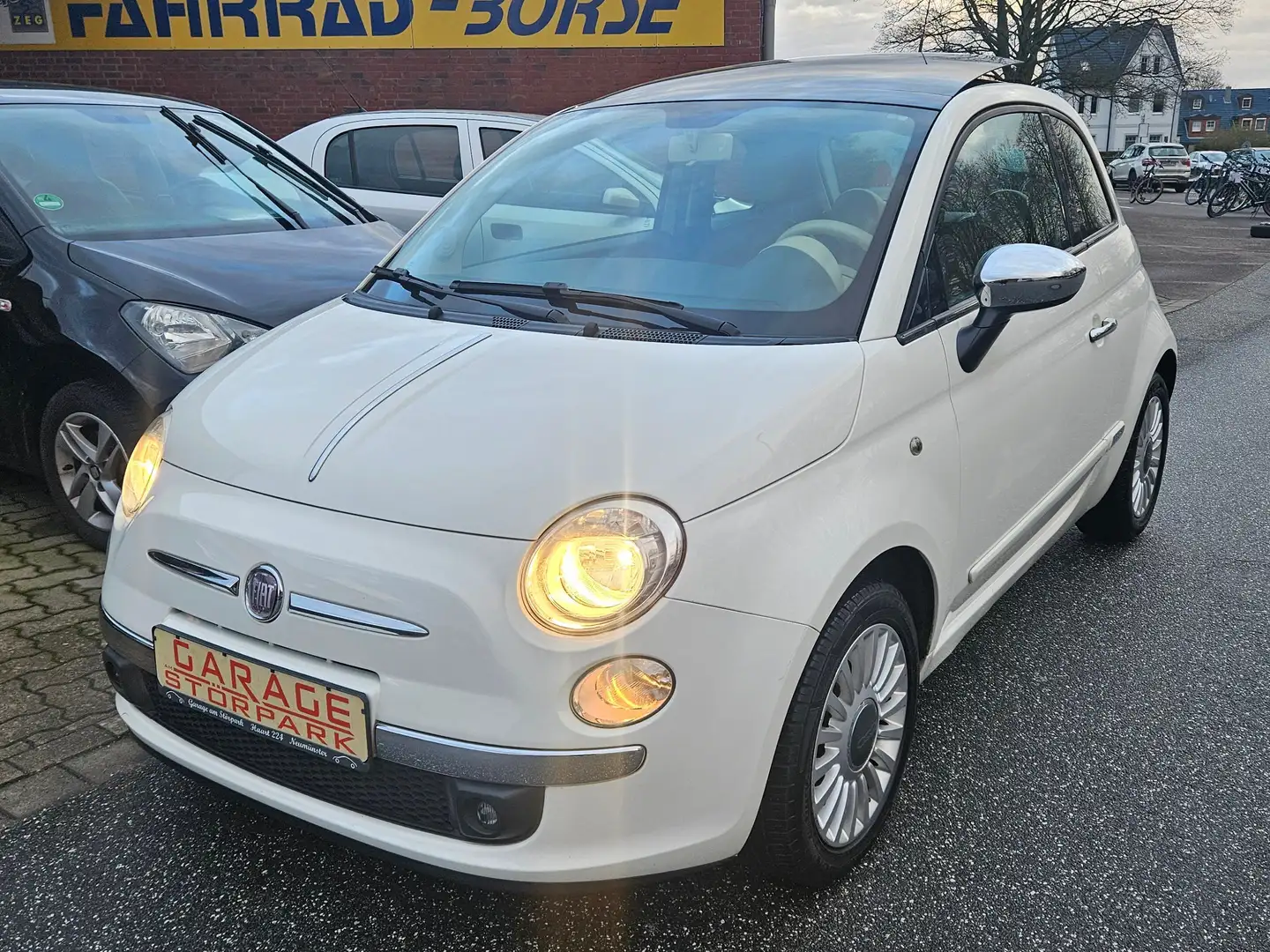 Fiat 500 Lounge  ALU. -  ALLWETTERREIFEN - TÜV & AU NEU Weiß - 2