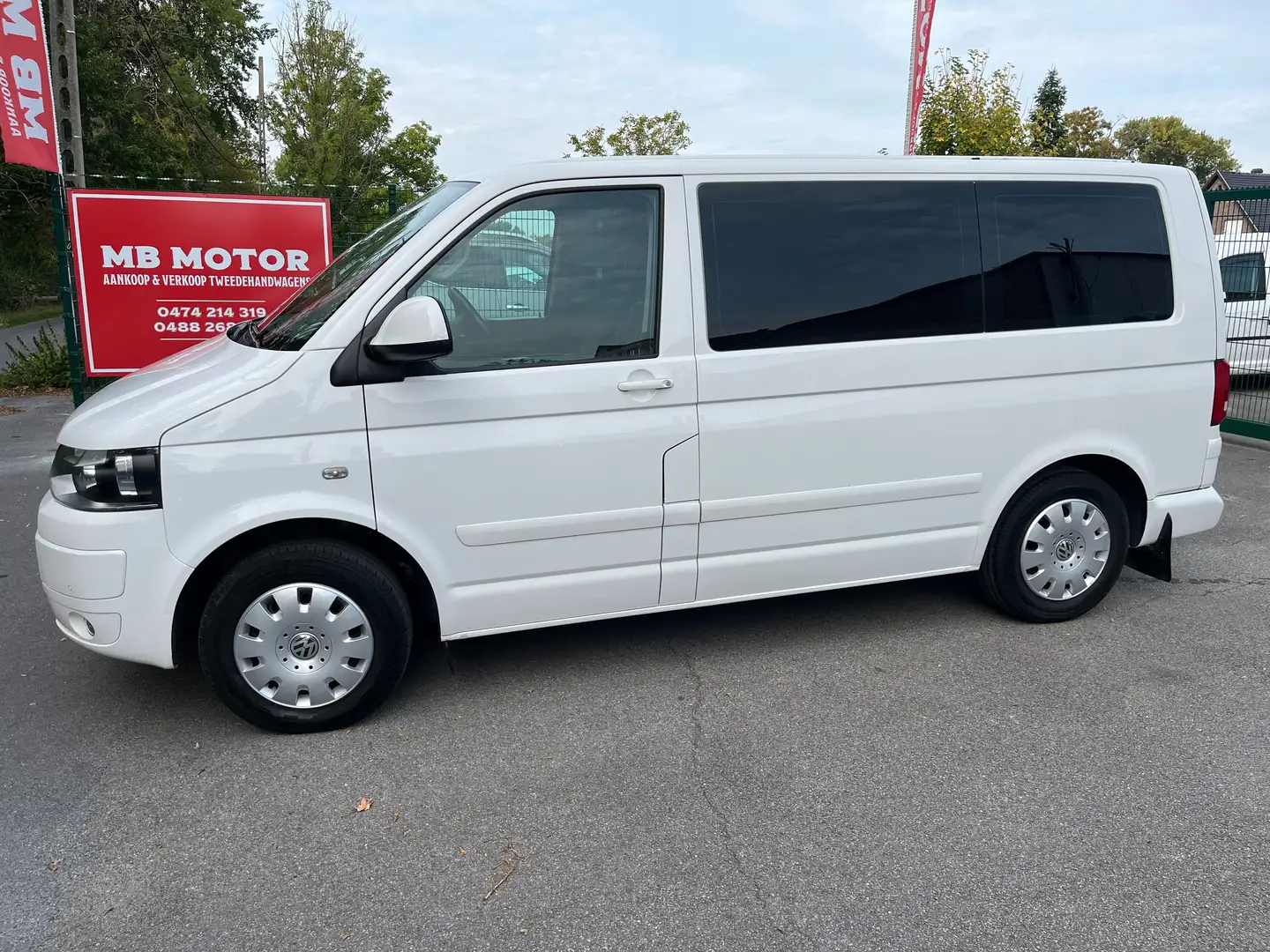 Volkswagen Transporter 2.0  TDI AUTOMATIC-D.CABINE-5PL-NETTO  9950€ Blanc - 2