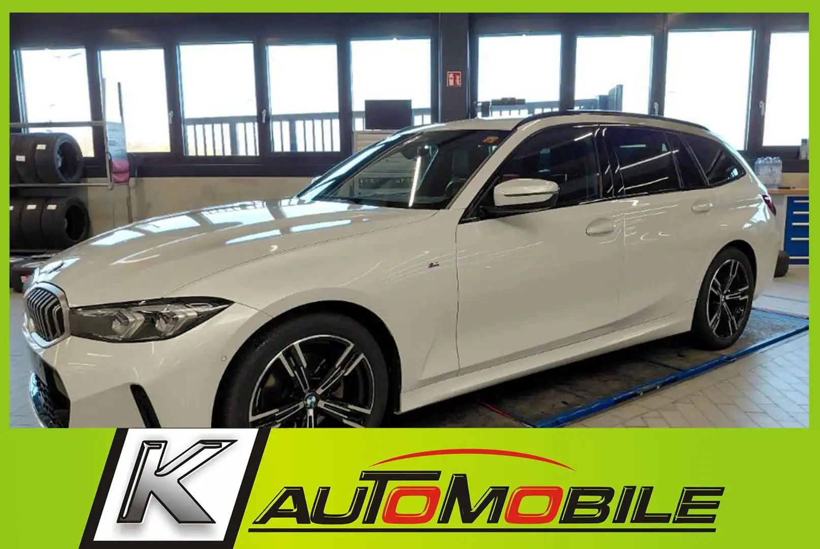 BMW 320 d xDrive M Sport ACC+DAB+Widscreen+SHZ+18"Alu Weiß - 1