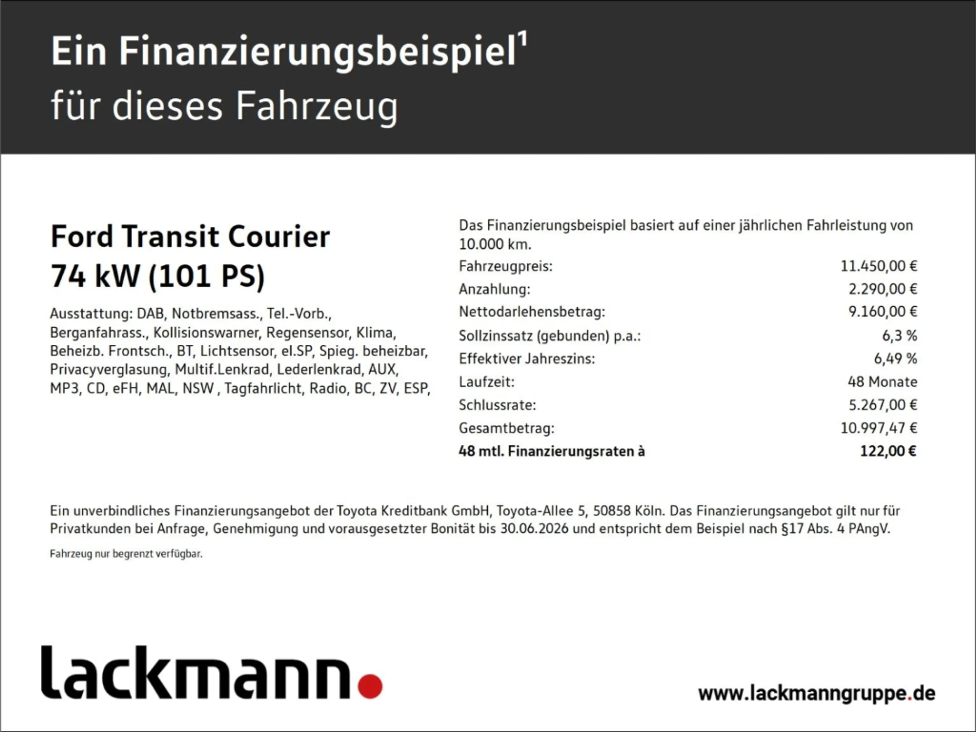 Ford Transit Courier Trend*Klima*Audiop.*Schiebetürp.* — photo 2