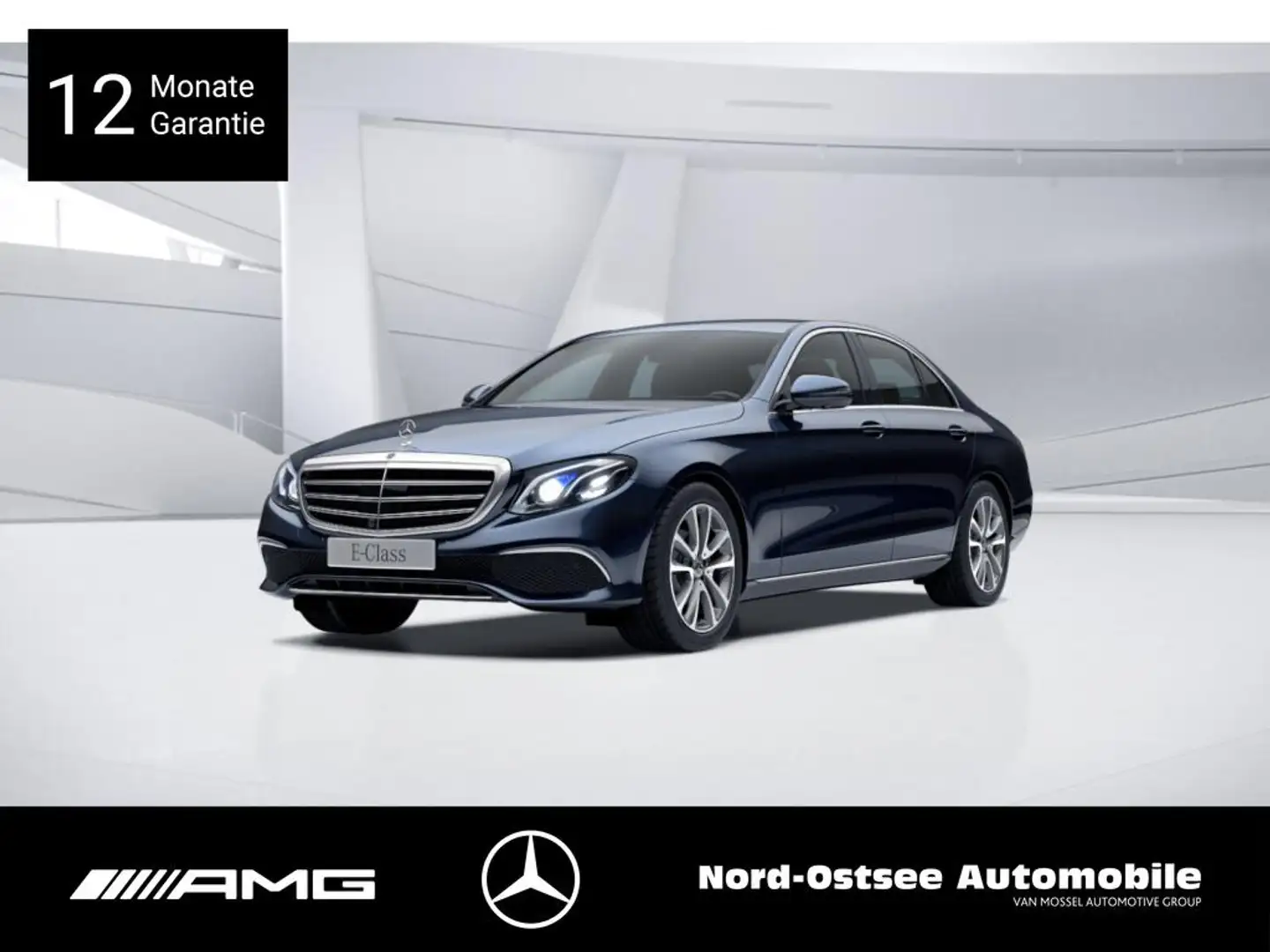 Mercedes-Benz E 200 EXCLUSIVE  DISTRO MULTI BURMESTER 360° 9G Azul - 1