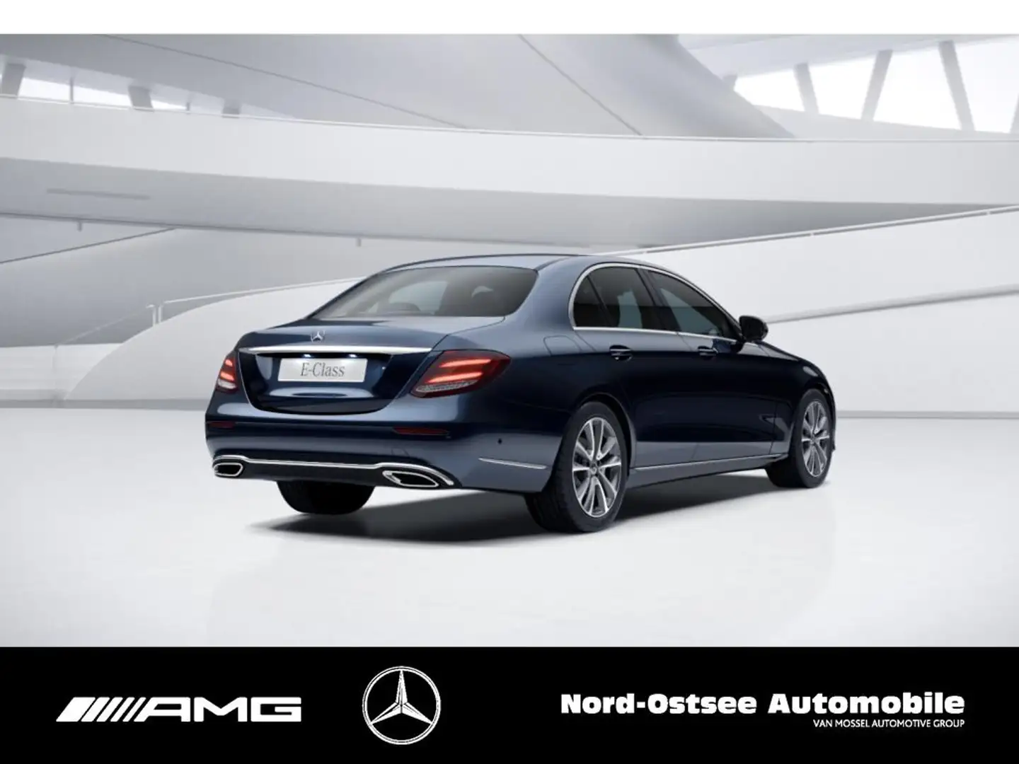 Mercedes-Benz E 200 EXCLUSIVE  DISTRO MULTI BURMESTER 360° 9G Azul - 2