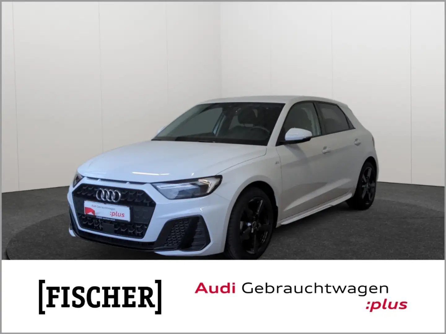 Audi A1 Sportback 25TFSI S tronic S line LED Navi SHZ ACC Weiß - 1