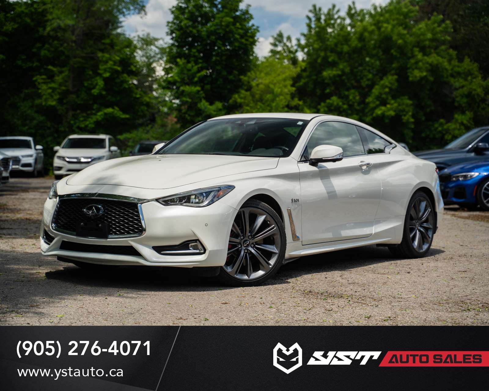 White 2018 INFINITI Q60 Red Sport 400 Coupe AWD Coupe All-Wheel Drive Automatic