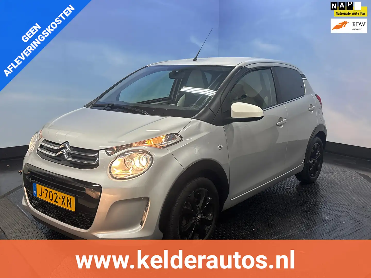 Citroen C1 1.0 VTi Urban Ride Cruise, Camera, Carplay Gris - 1