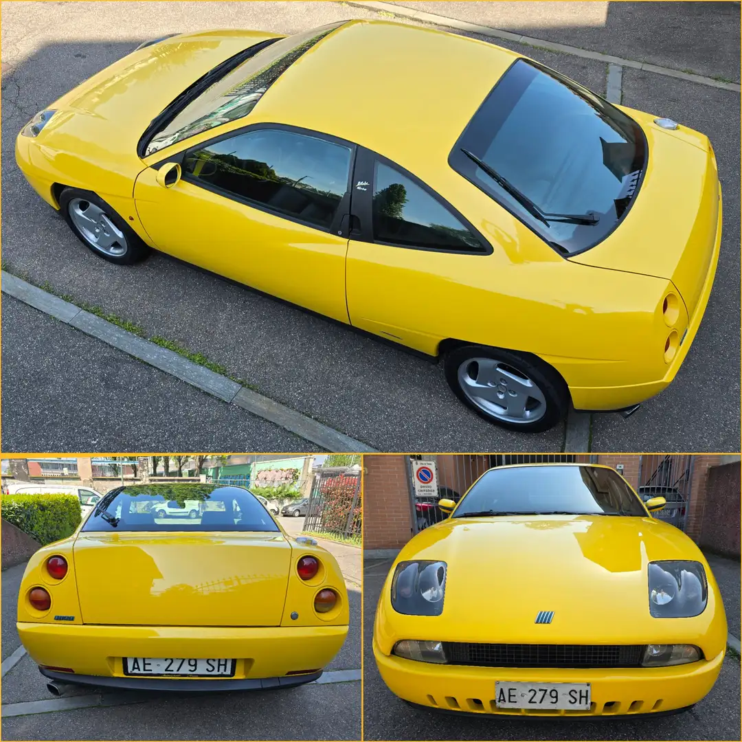 Fiat Coupe 2.0 16v Turbo Plus Żółty - 2