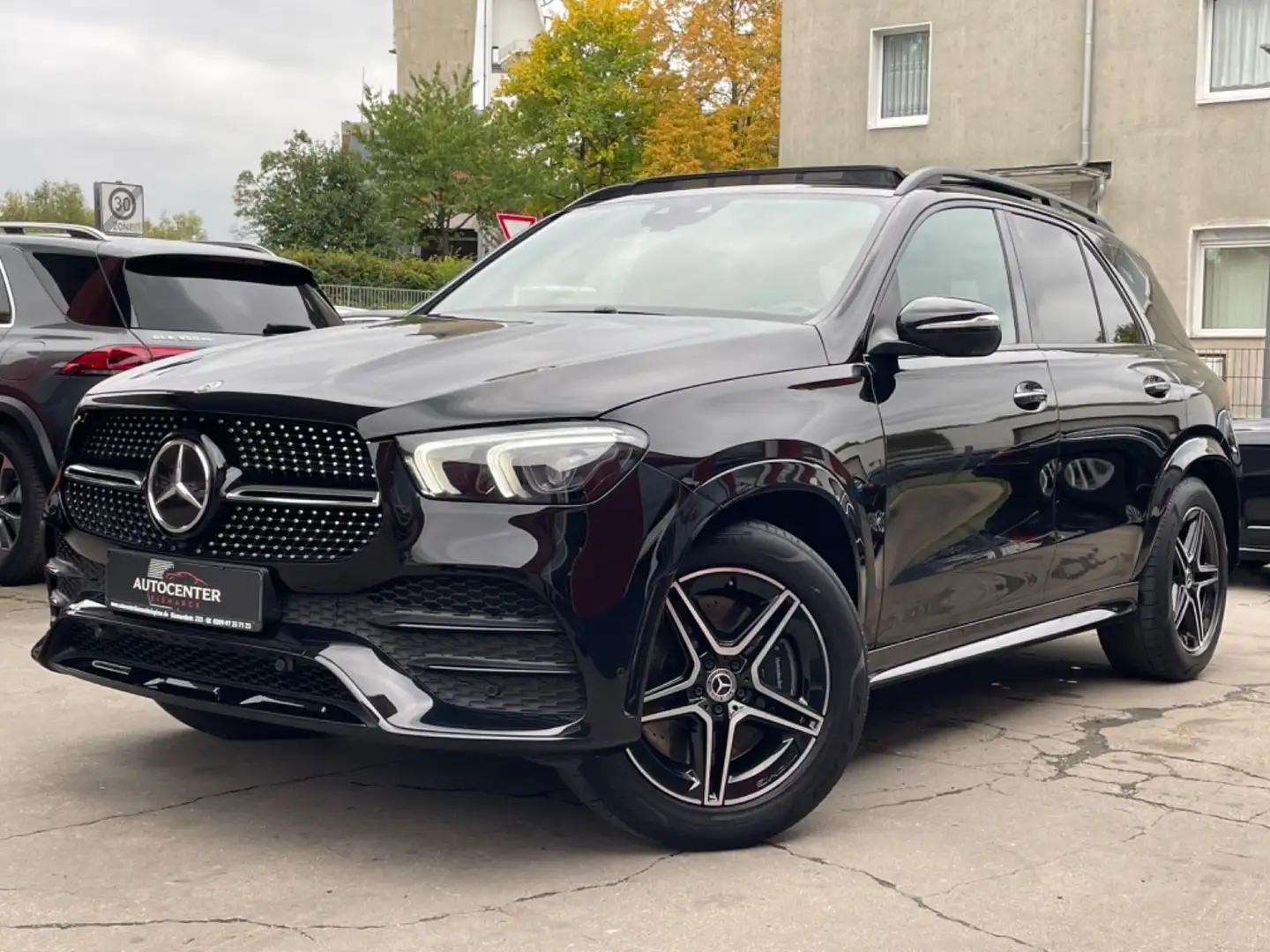 Mercedes-Benz GLE 450 4Matic AMG-LINE*7-SZ*PANO*MEMORY*360° Zwart - 1