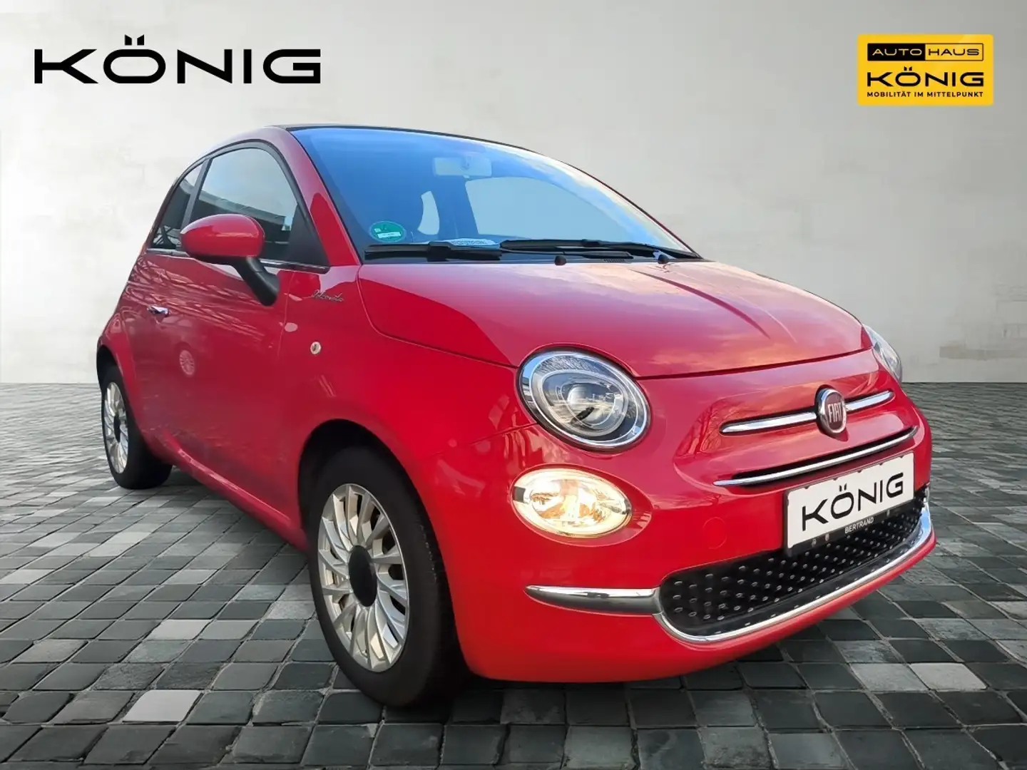 Fiat 500C MY21 1.0 DOLCEVITA *KLIMA*CARPLAY*PDC*ALLW Rot - 2