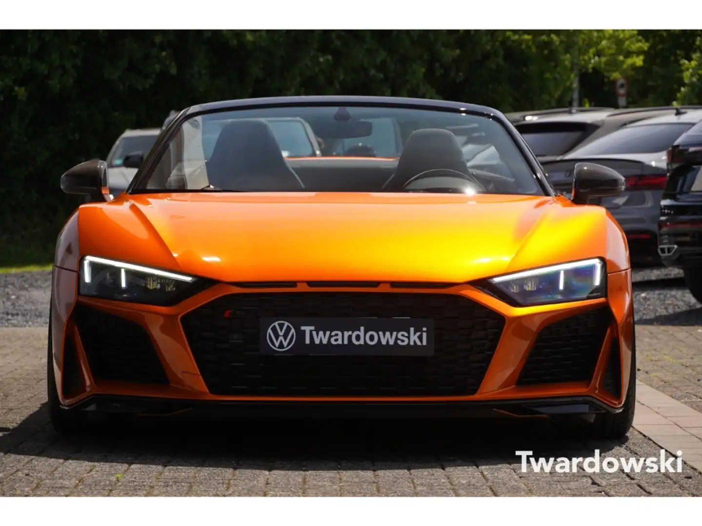 Audi R8 Spyder 5.2 FSI Performance Laser Raute PPF MB Desi Orange - 2