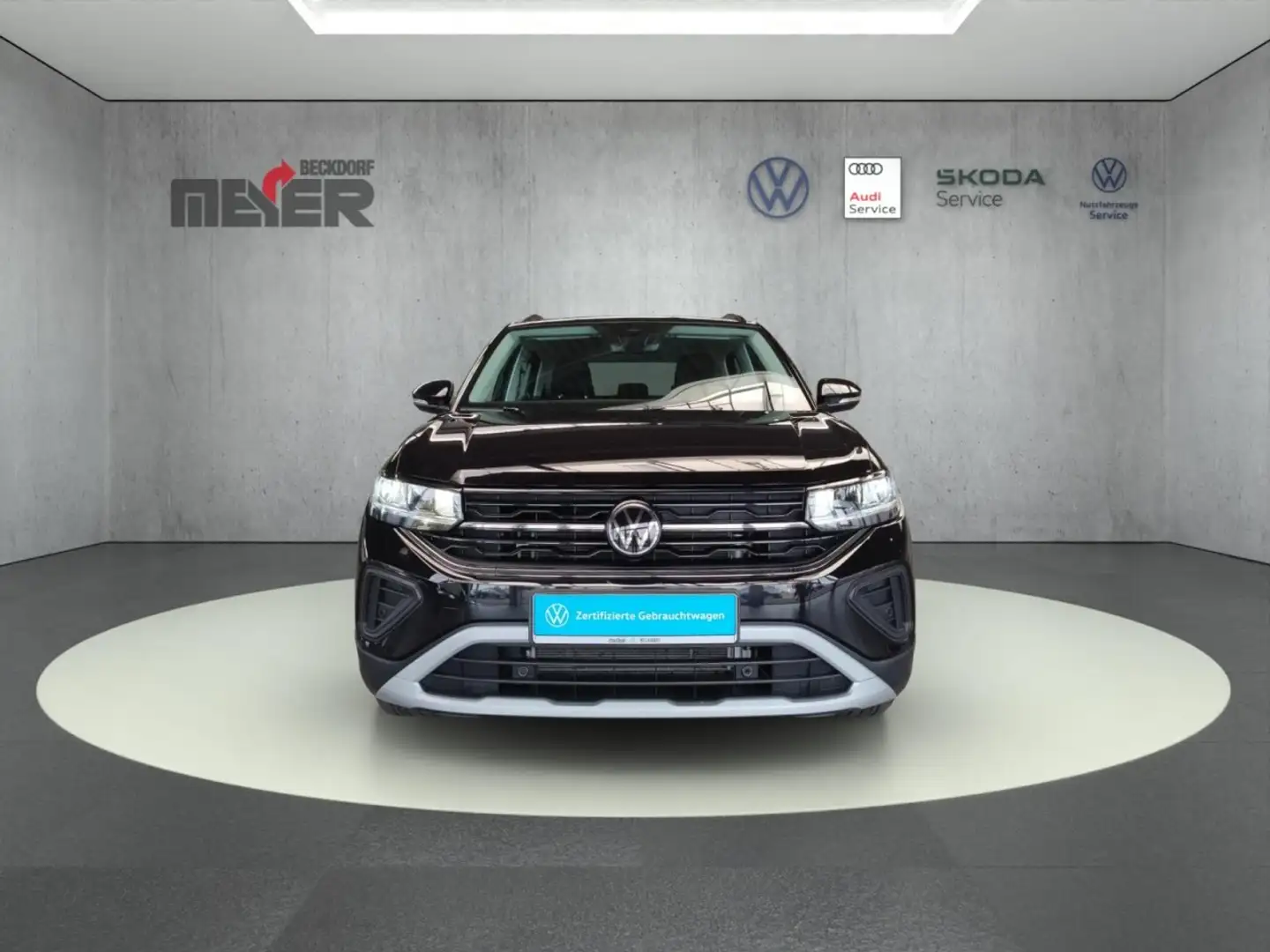 Volkswagen T-Cross Life 1.0 TSI Klima Navi Rückfahrkamera Schwarz - 2