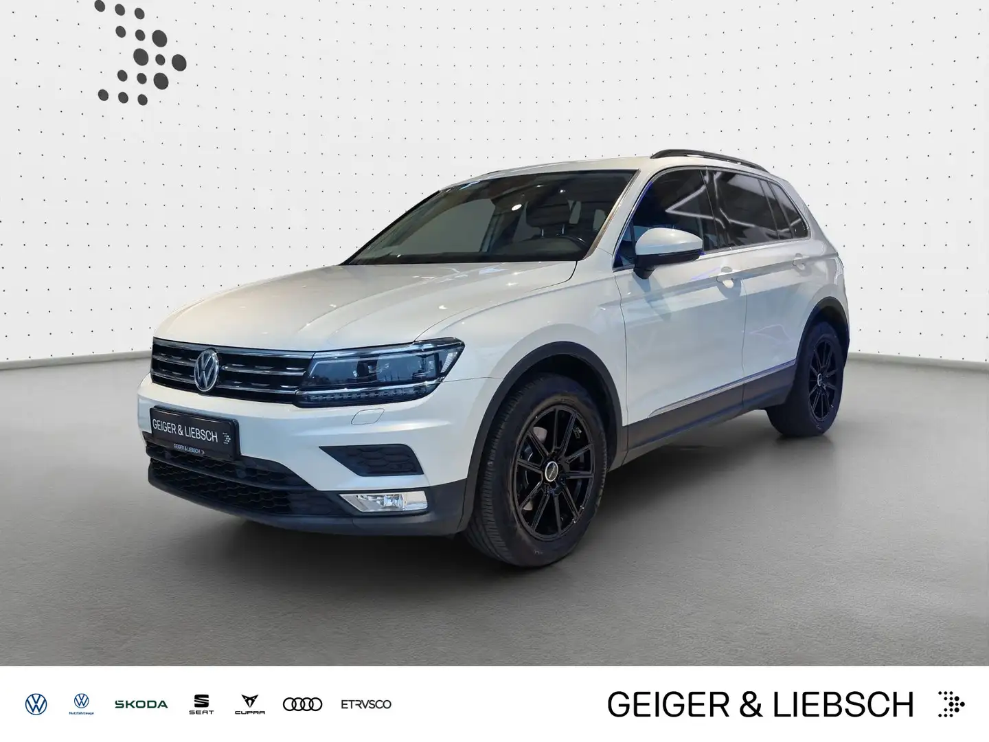Volkswagen Tiguan 2,0 TDI AHK+LED+ACC+Navi+Pano Weiß - 1