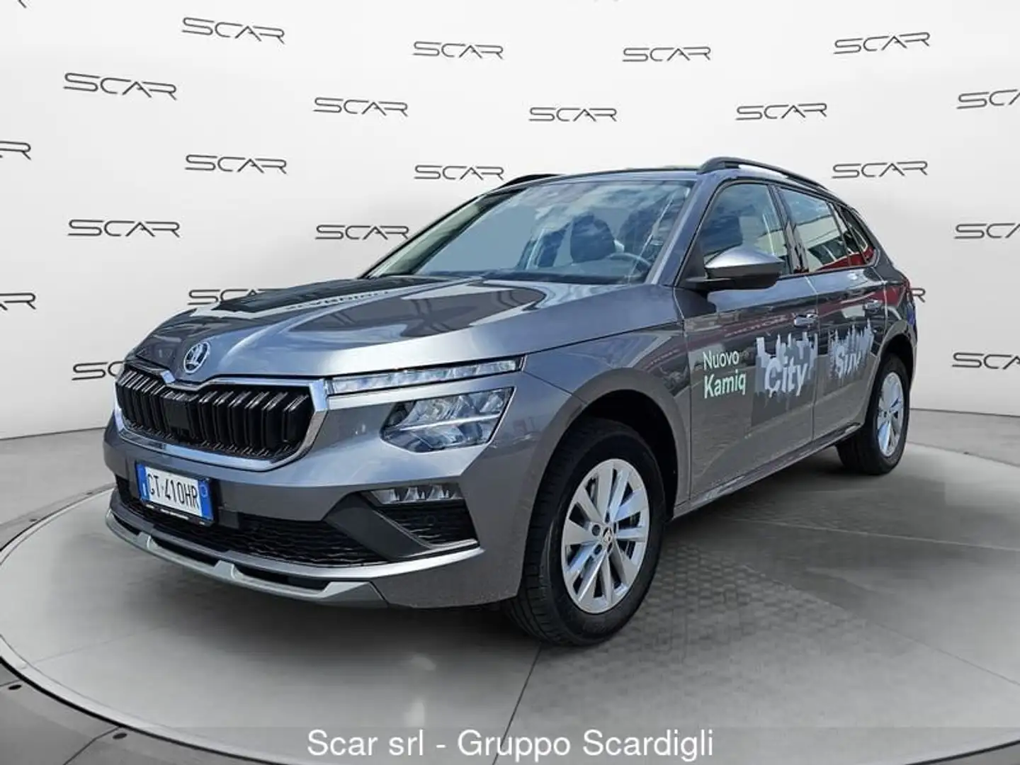 Skoda Kamiq 1.0 TSI Selection con portellone elettrico+climat Grigio - 1