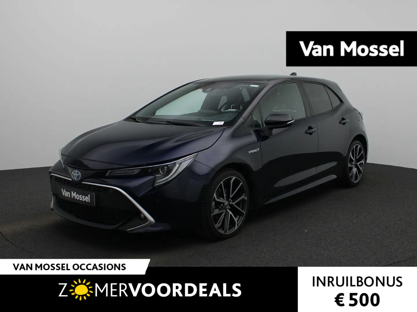 Toyota Corolla Toyota 1.8 Hybrid Premium e-CVT | HEAD-UP DISPLAY Blauw - 1