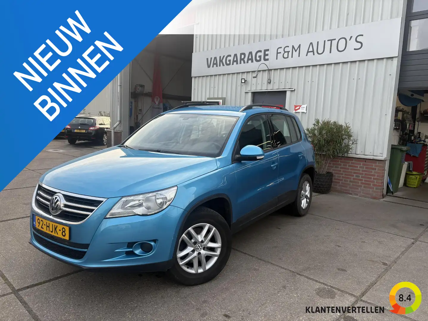 Volkswagen Tiguan 1.4 TSI Comfort&Design Blauw - 1