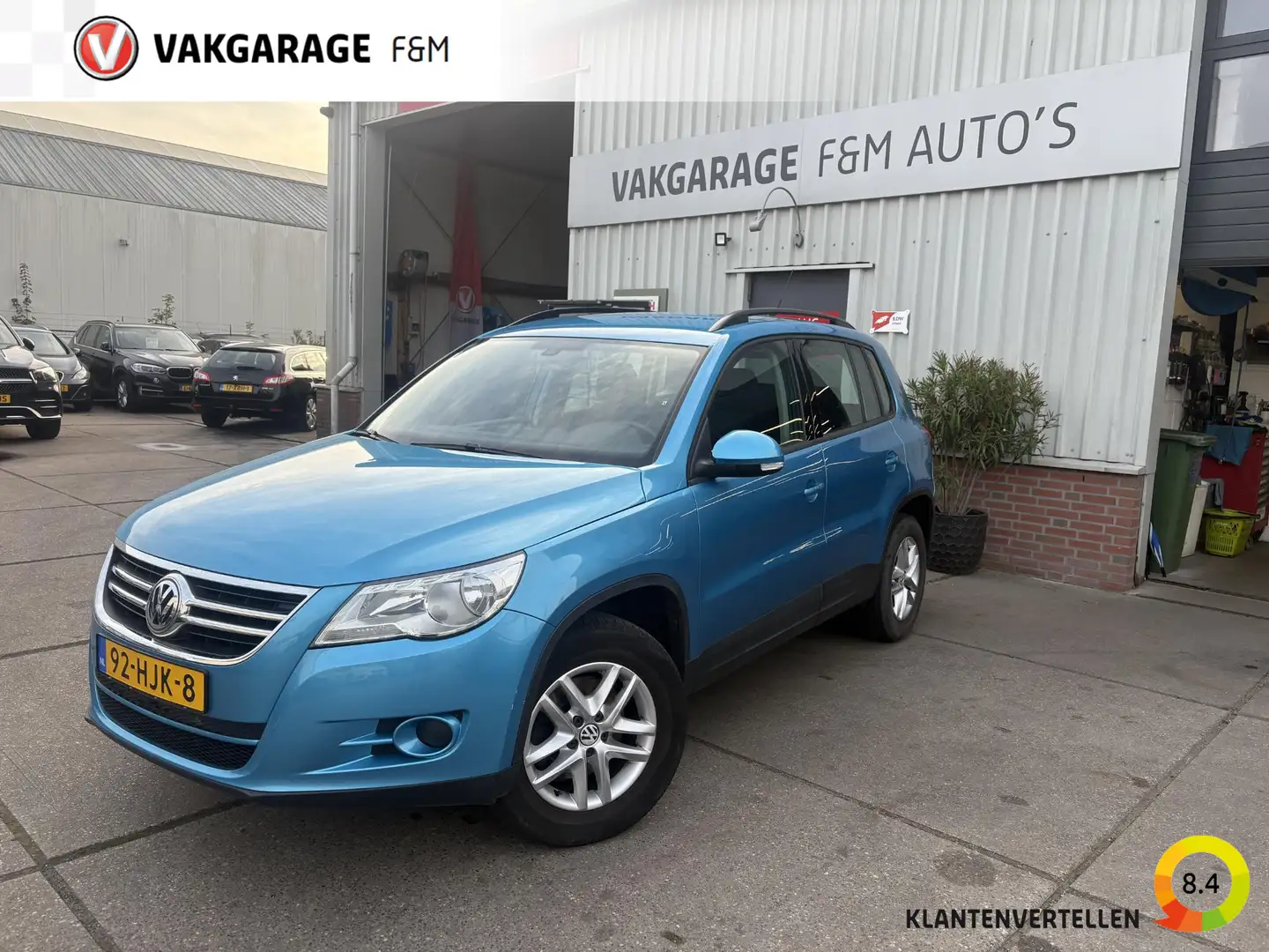 Volkswagen Tiguan 1.4 TSI Comfort&Design Blau - 1