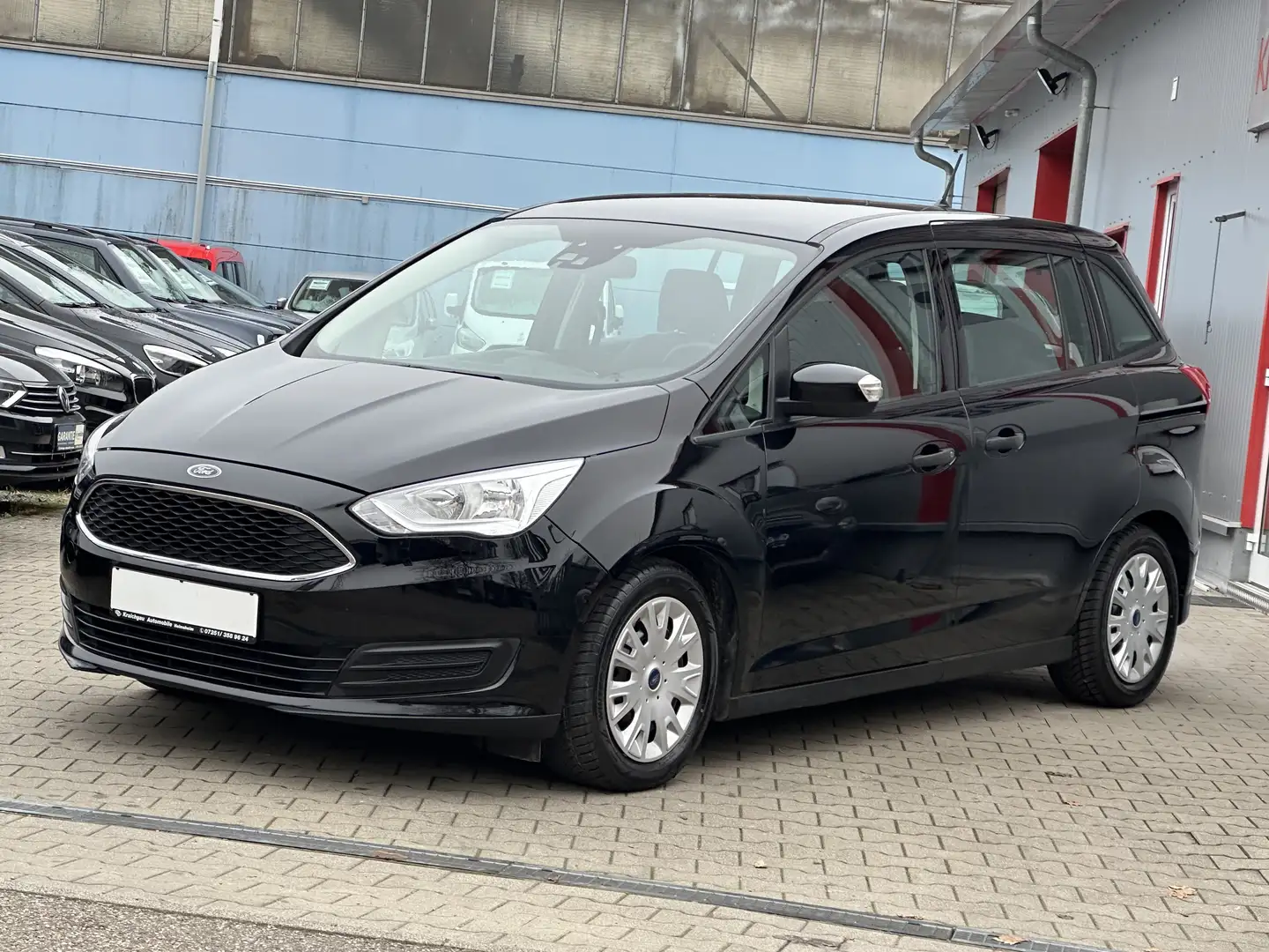 Ford C-Max 1.0 EcoBoost*Klima*Tempo*nur 54 TKm Schwarz - 1
