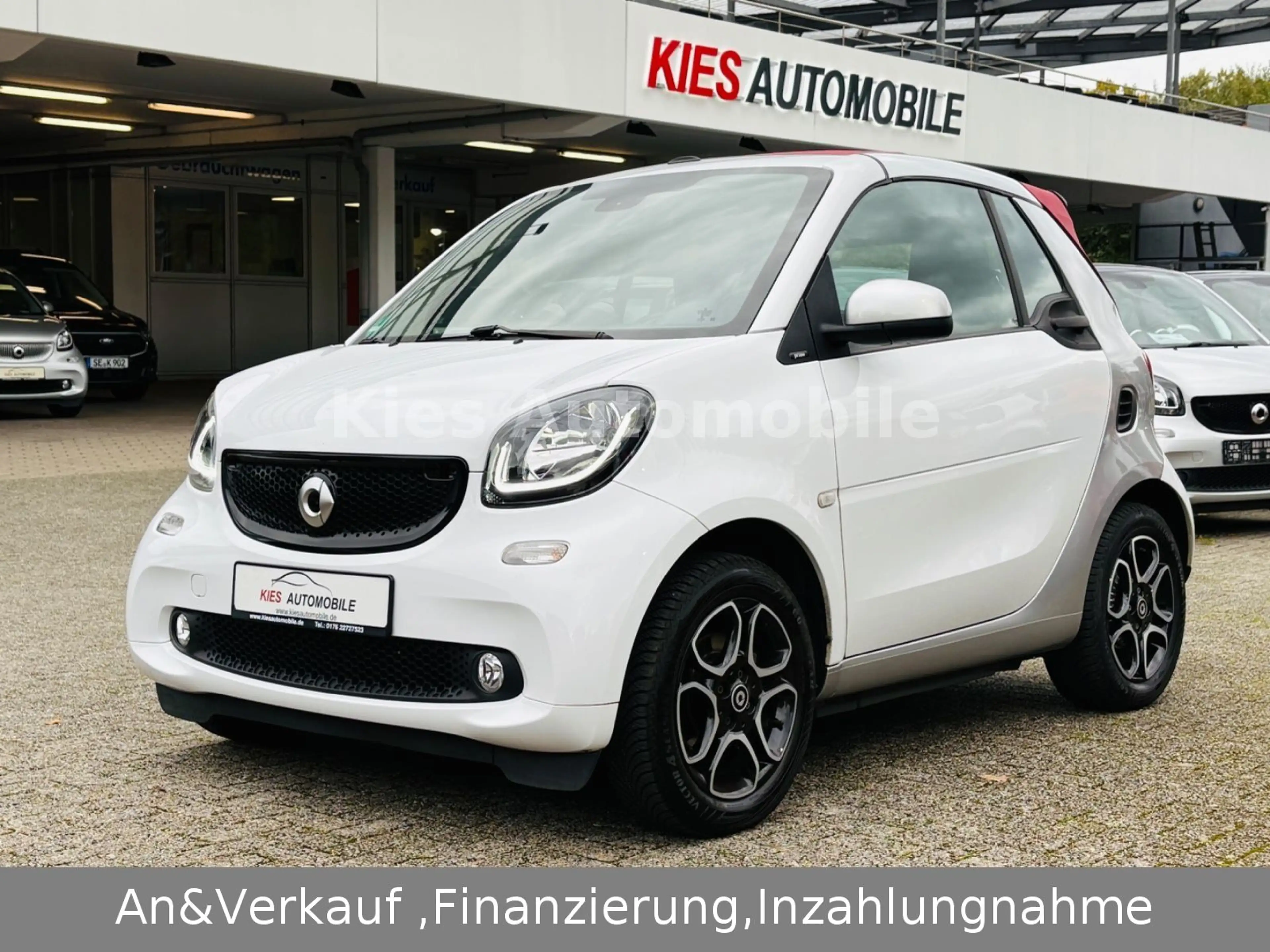 smart forTwo Cabrio Prime 90Ps AUTOM/LEDER/NAVI/KAM/2H