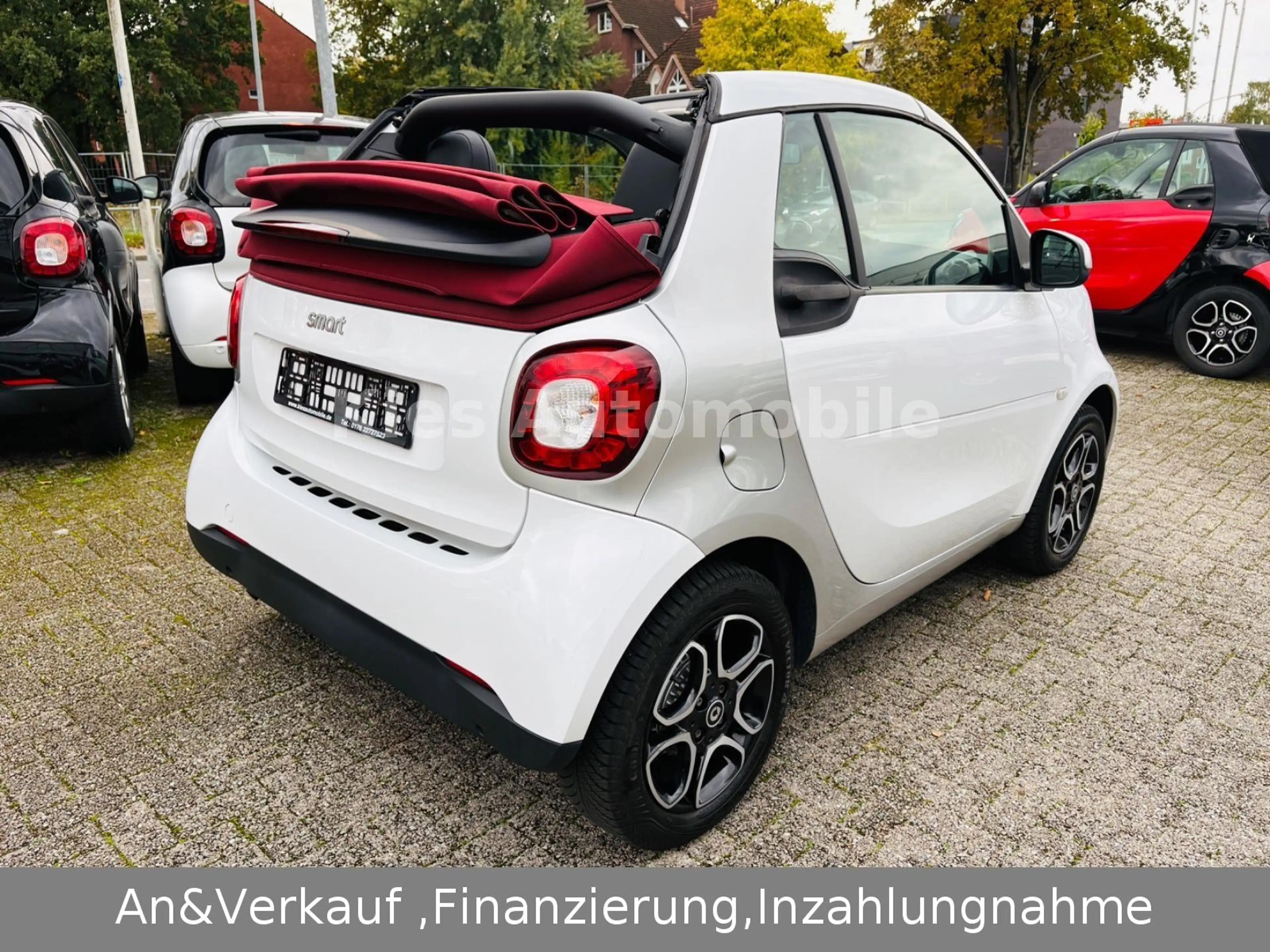smart forTwo Cabrio Prime 90Ps AUTOM/LEDER/NAVI/KAM/2H — photo 3