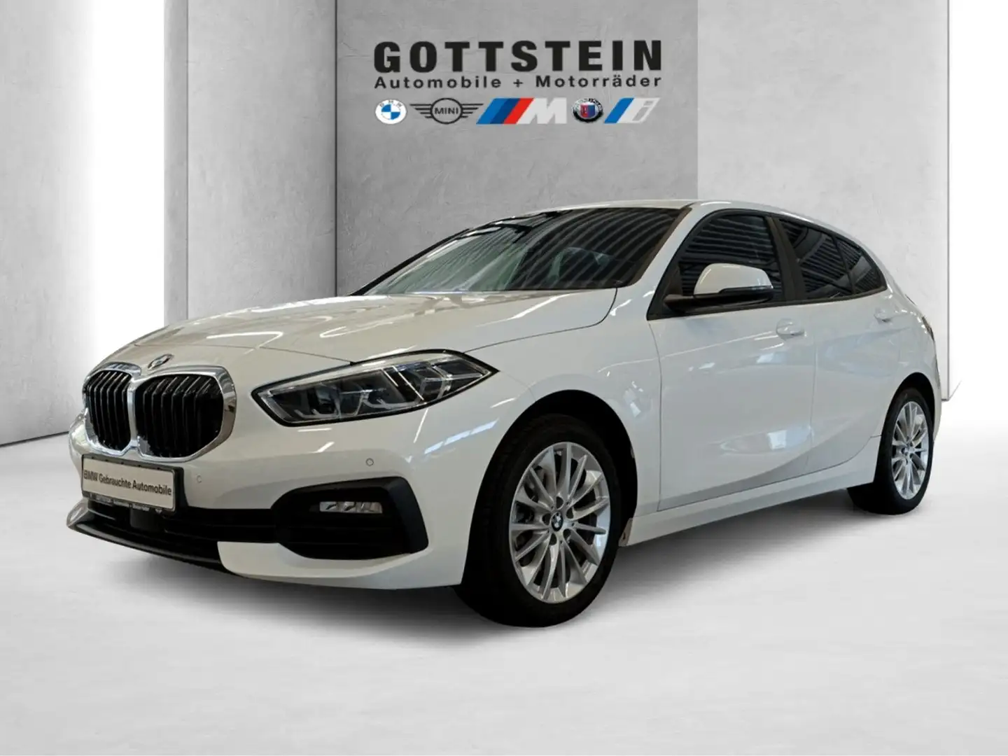 BMW 118 i 5-Türer Advantage Blanc - 2