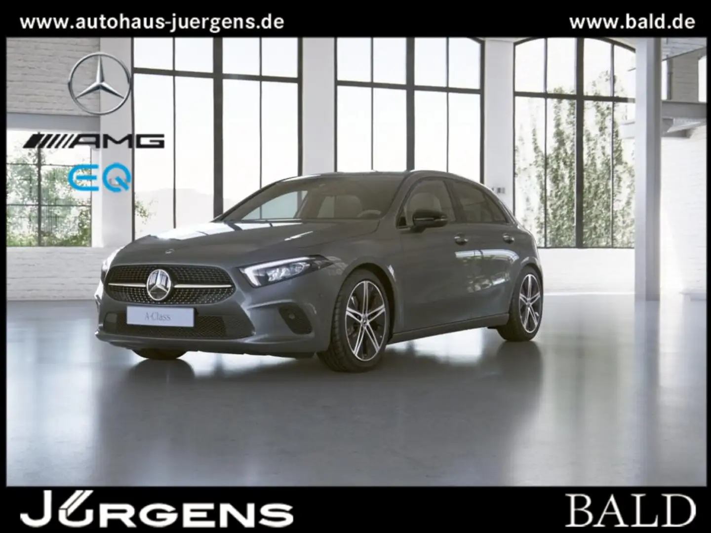 Mercedes-Benz A 200 Progressive/LED/Kamera/Night/SHZ/18' Grau - 1