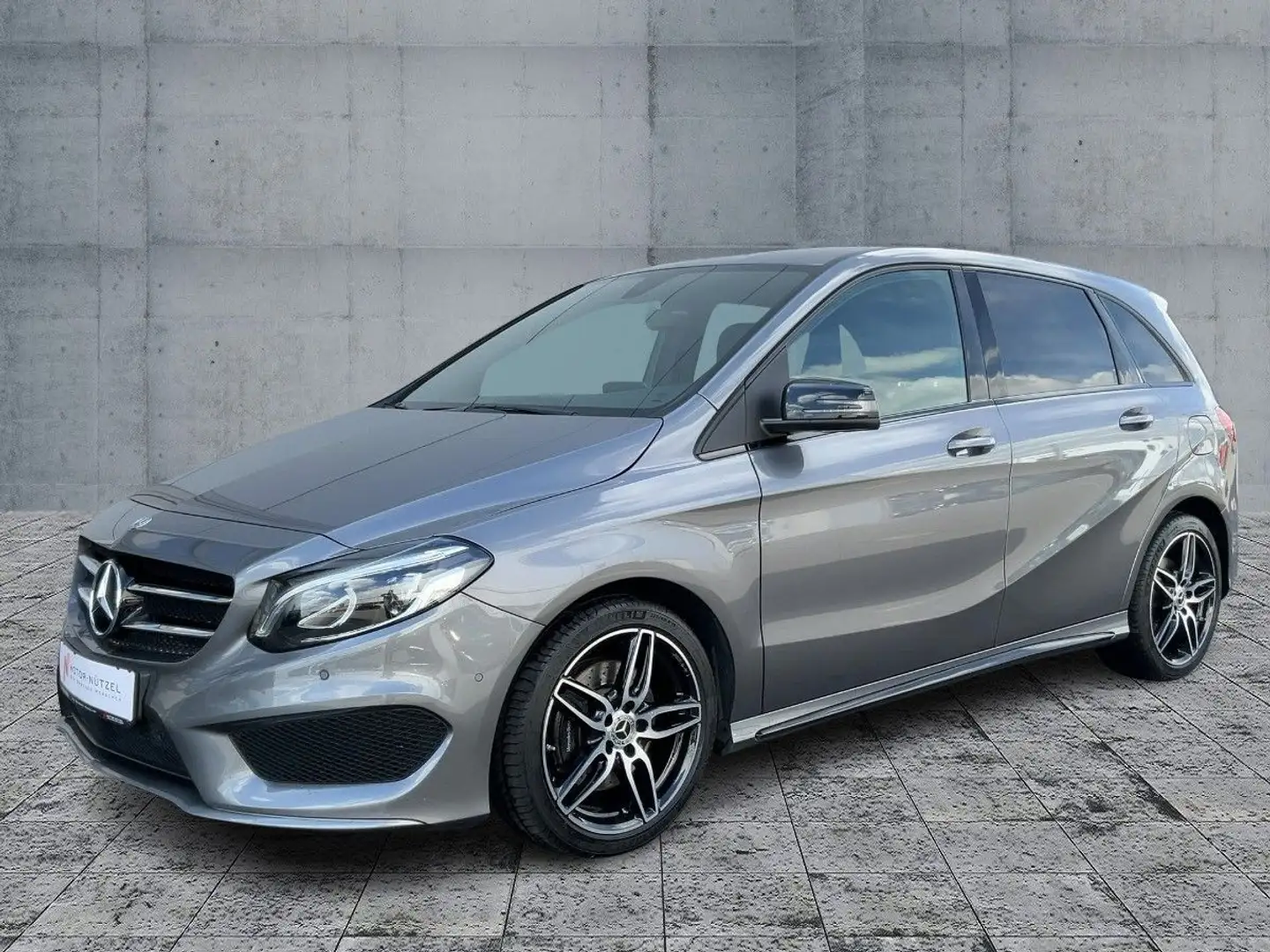 Mercedes-Benz B 220 4M AMG-LINE LED+NAV+SHZ+RFK+PLA+PDC+GRA Gris - 2
