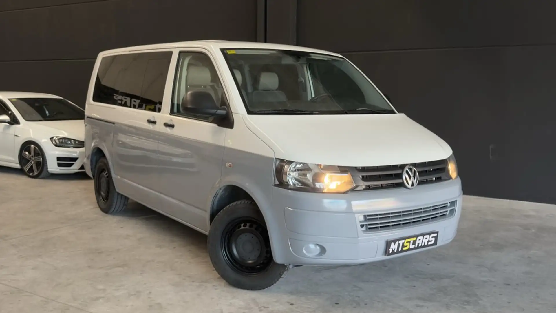 Volkswagen Transporter PRO Kombi Largo TA 2.0 TDI 114 BMT 2.8T Wit - 1